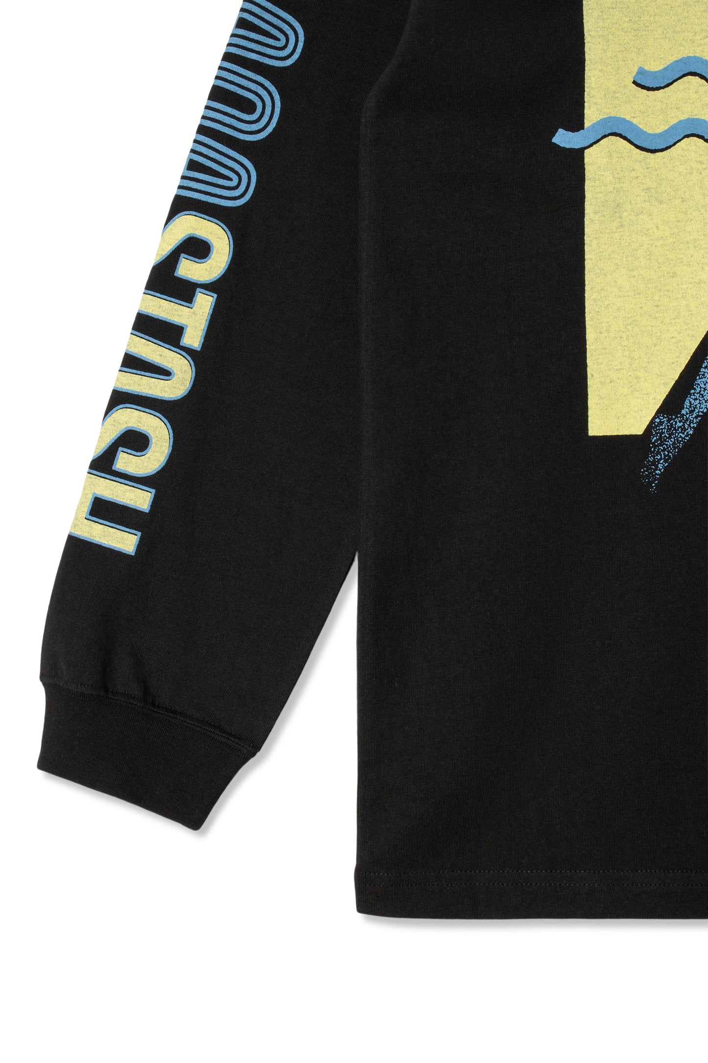 Re:Ctn L/S Tee T&F (Black)