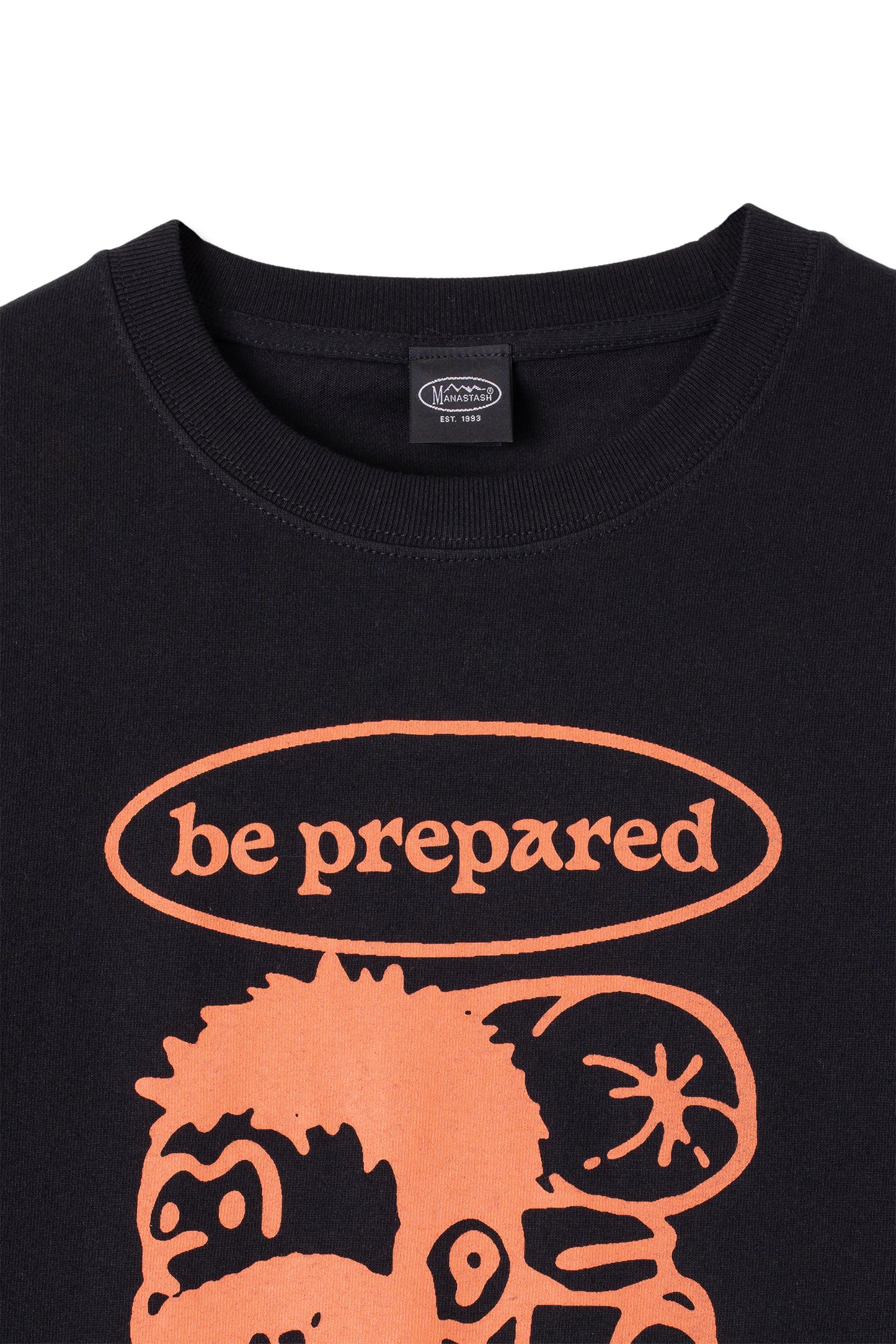 L/S Tee Be Prepared (Black)
