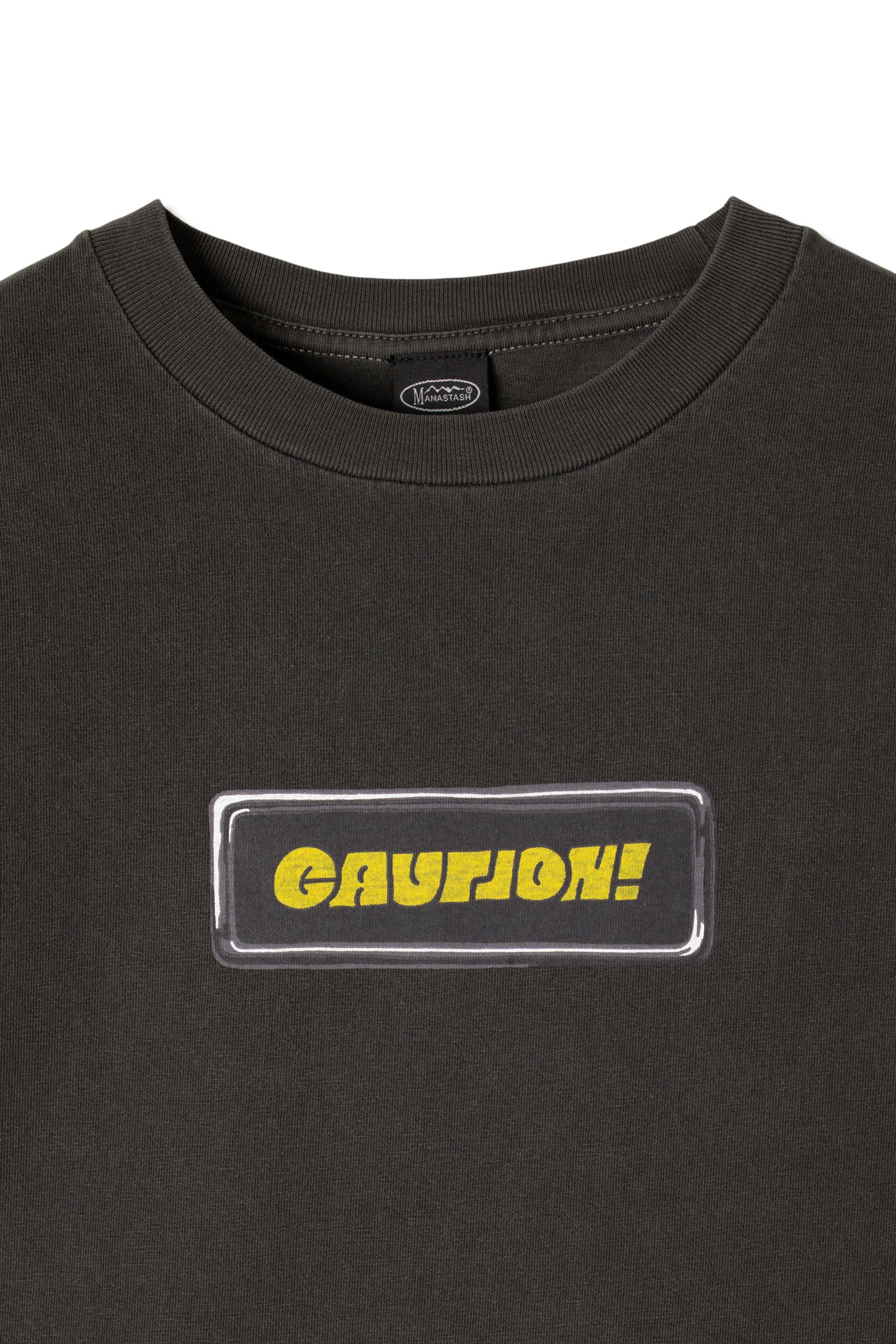 Pumice Tee Caution! (Black)