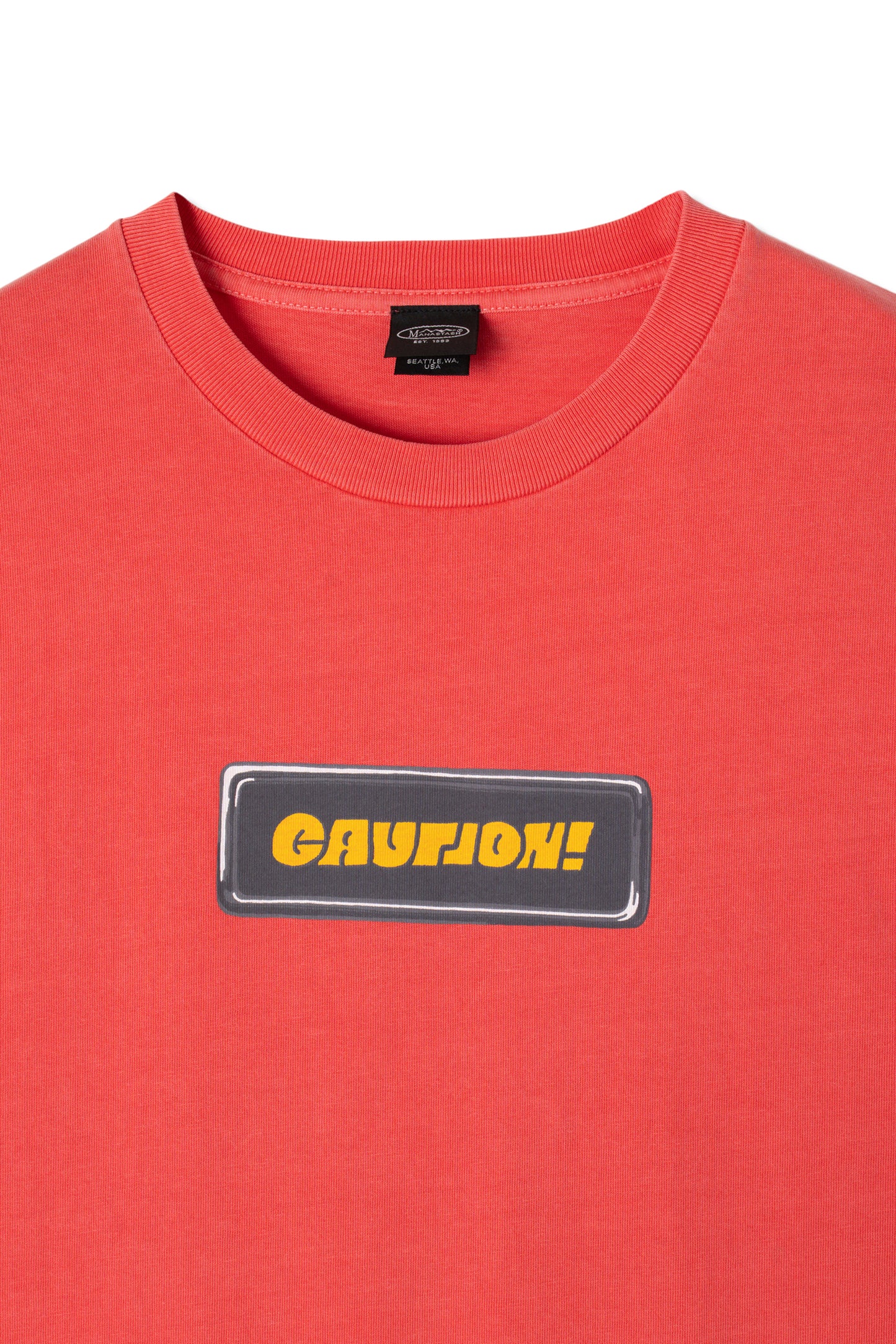Pumice Tee Caution! (Red)