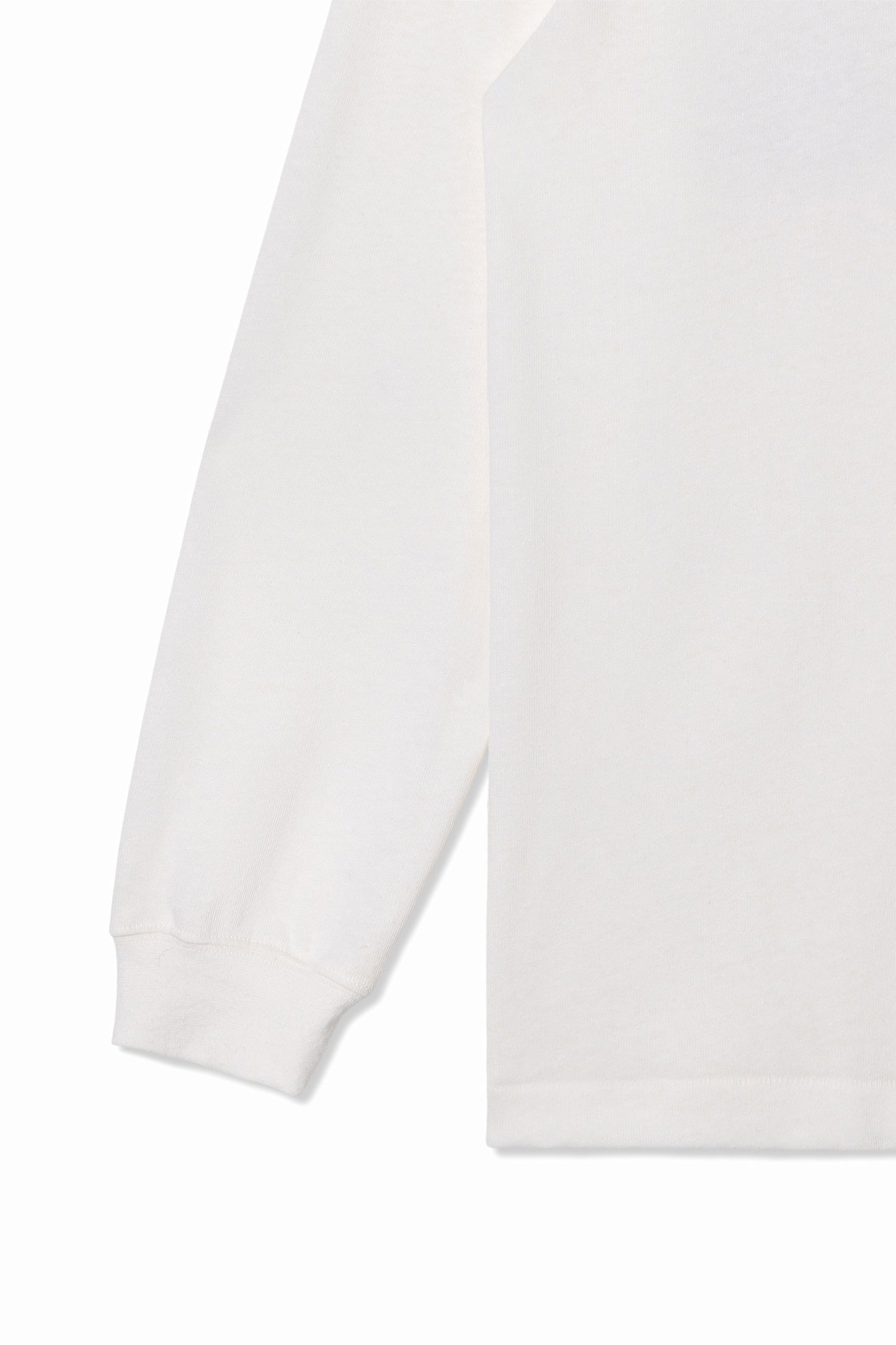 Hemp Long Sleeve Tee Lay A Fire (White)