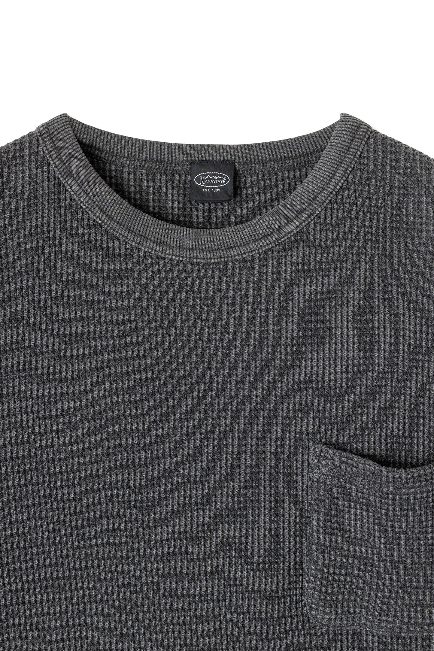 Heavy Snug Thermal Long Sleeve Tee '25 (Black)