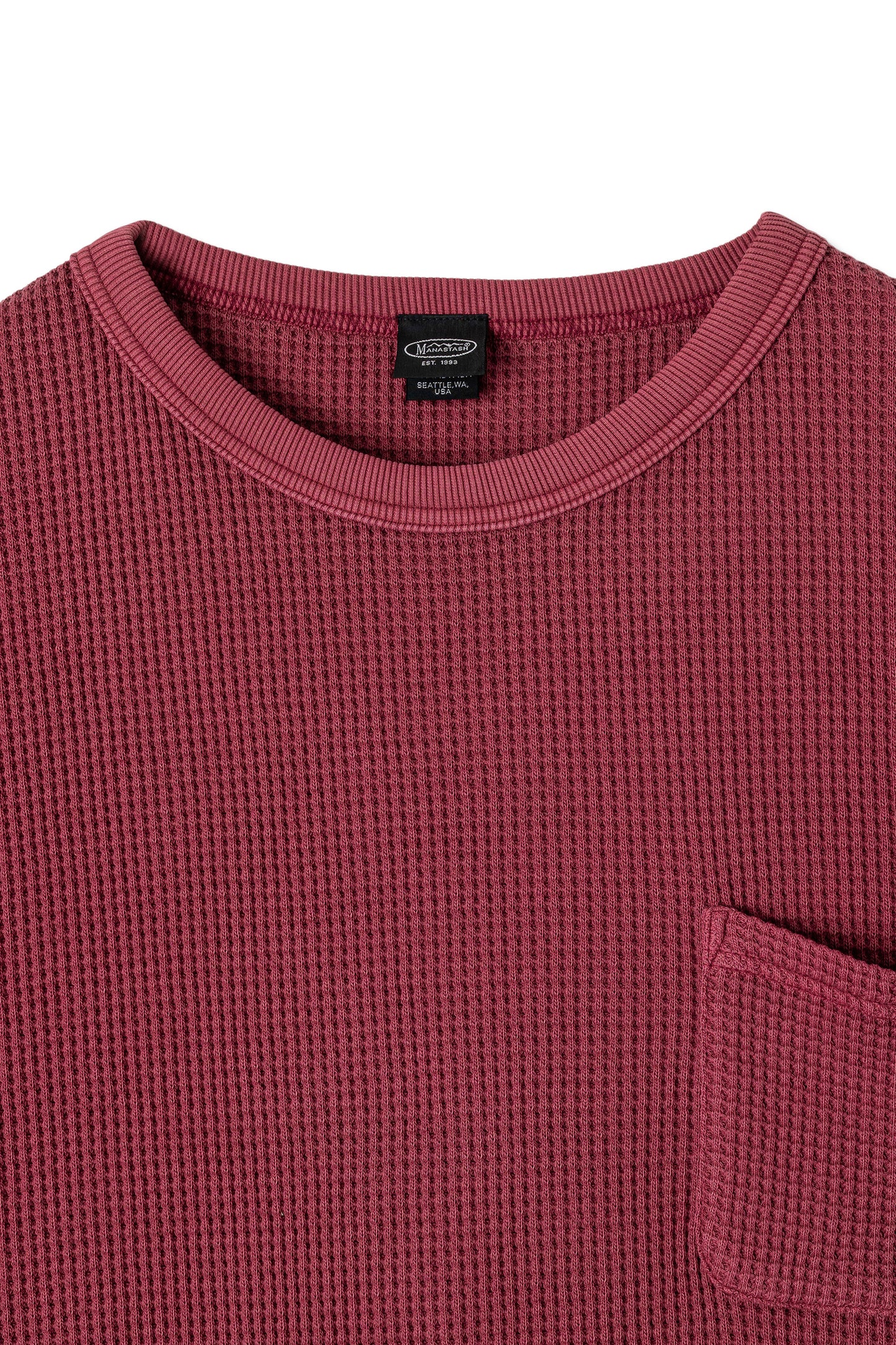 Heavy Snug Thermal Long Sleeve Tee '25 (Wine)