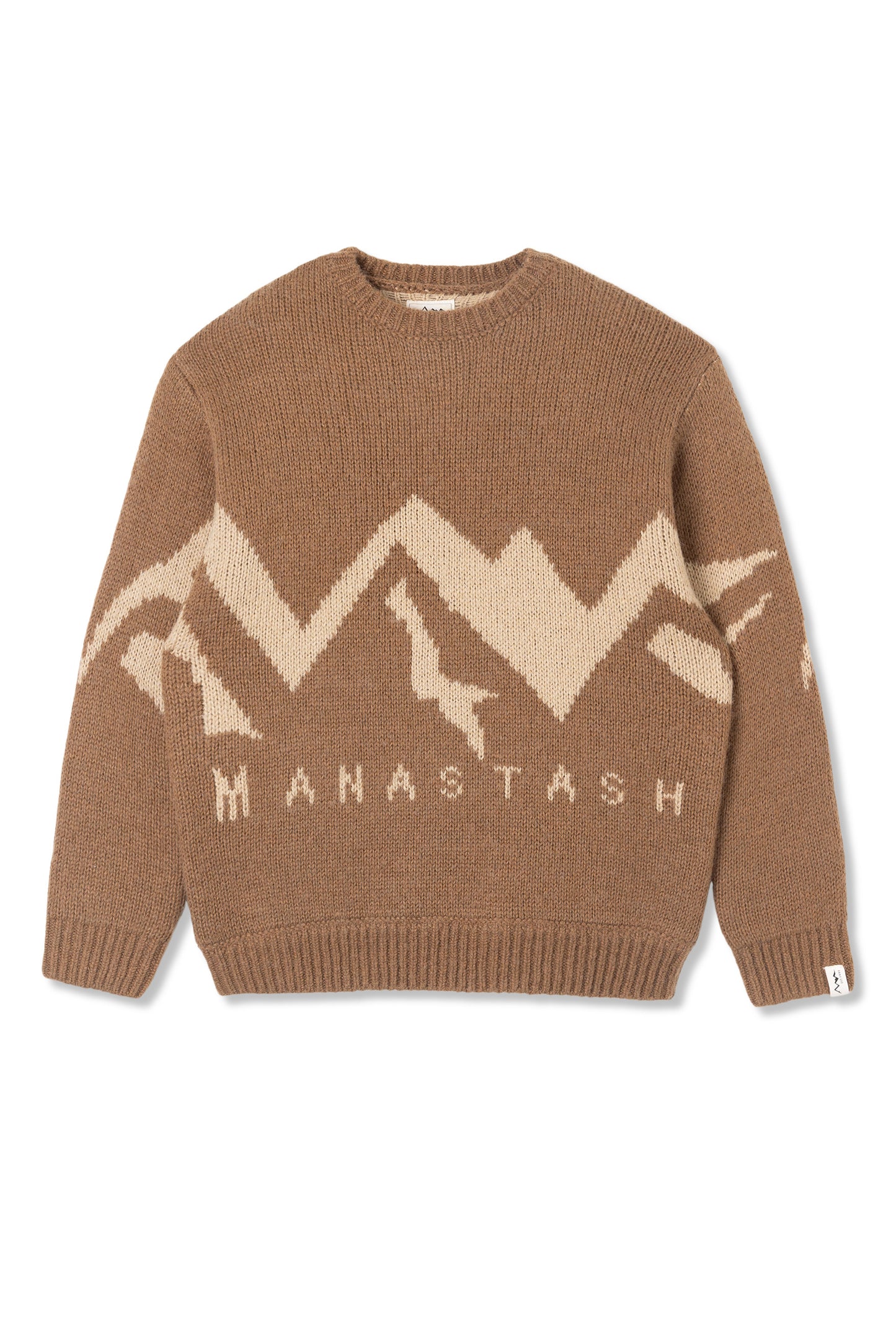 Manastash Logo Sweater (Brown)