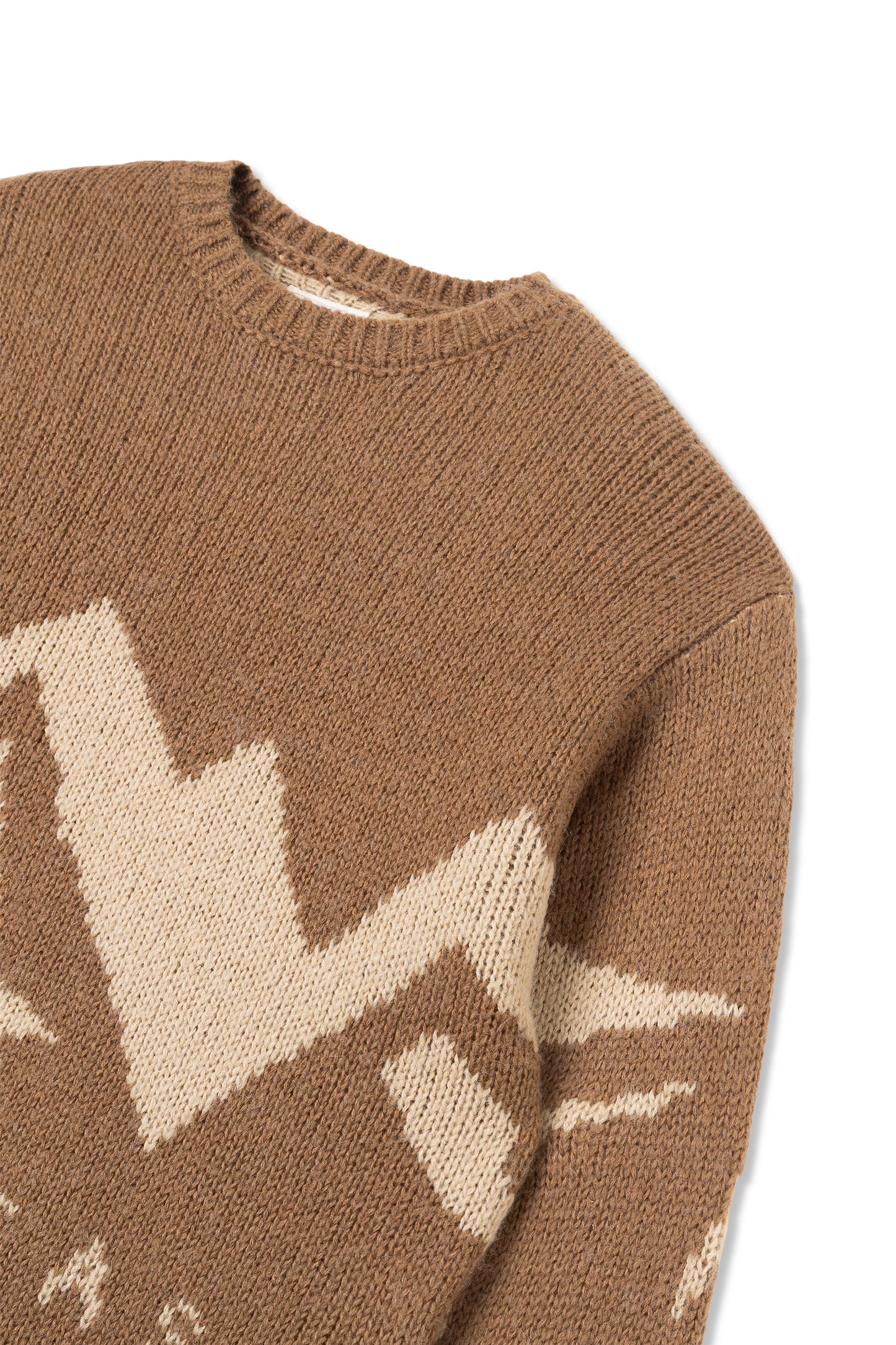 Manastash Logo Sweater (Brown)