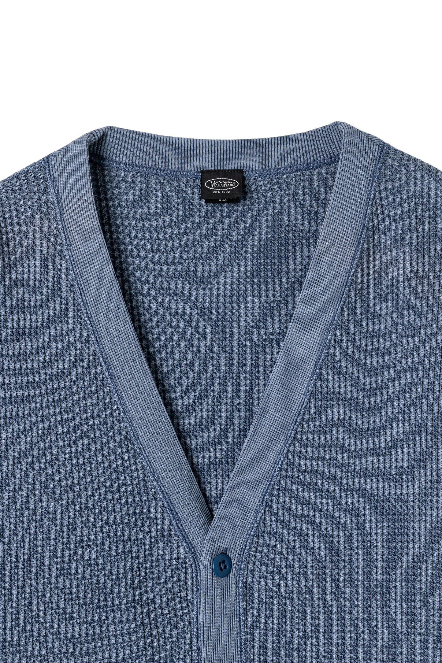 Heavy Snug Thermal Cardigan (B/Grey)