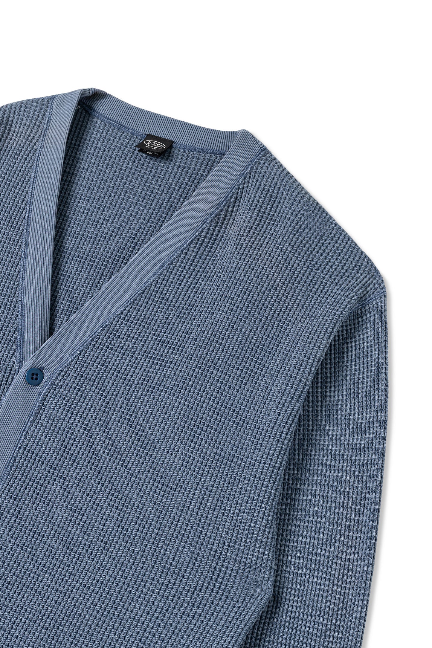 Heavy Snug Thermal Cardigan (B/Grey)