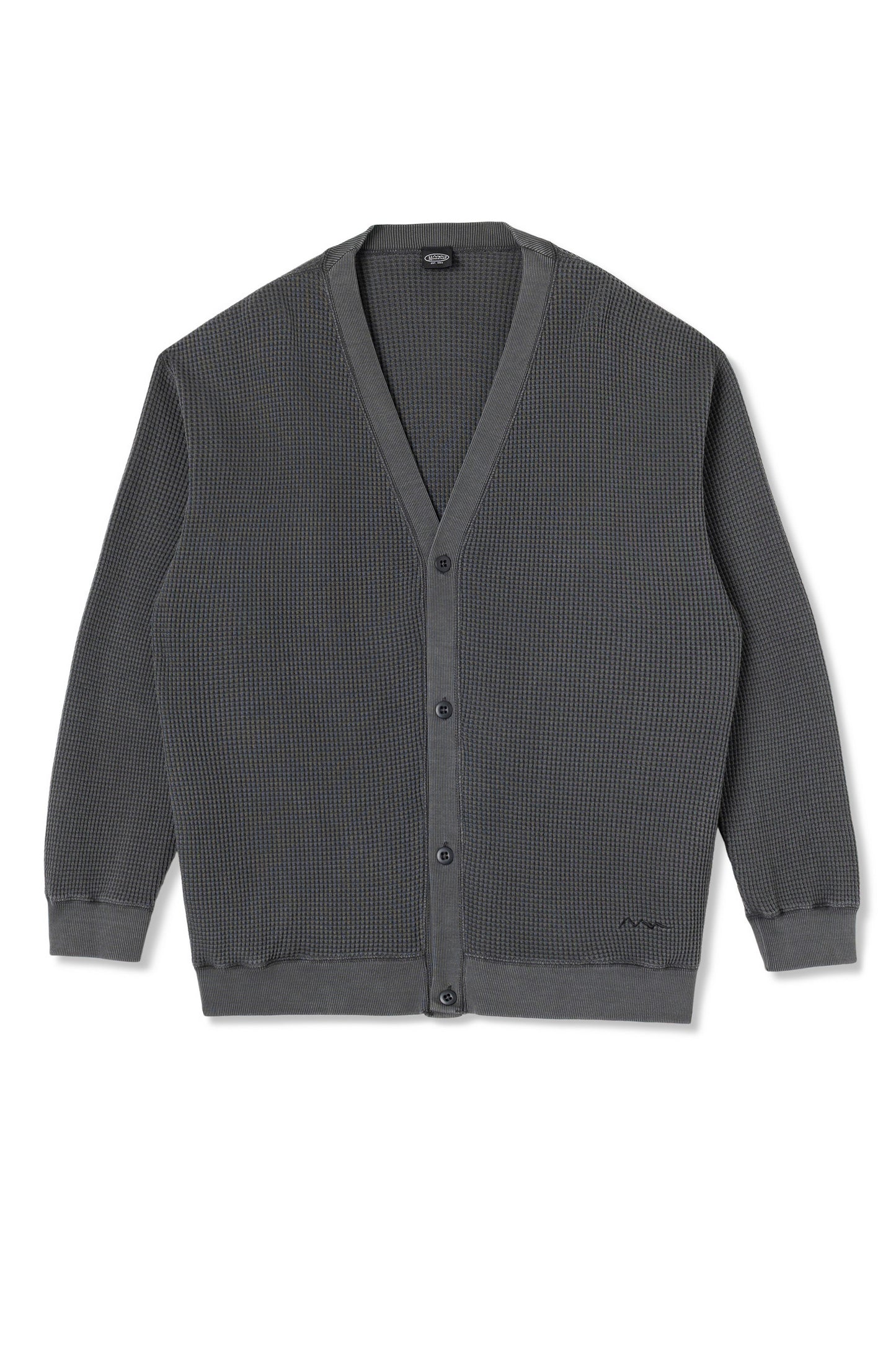 Heavy Snug Thermal Cardigan (Black)
