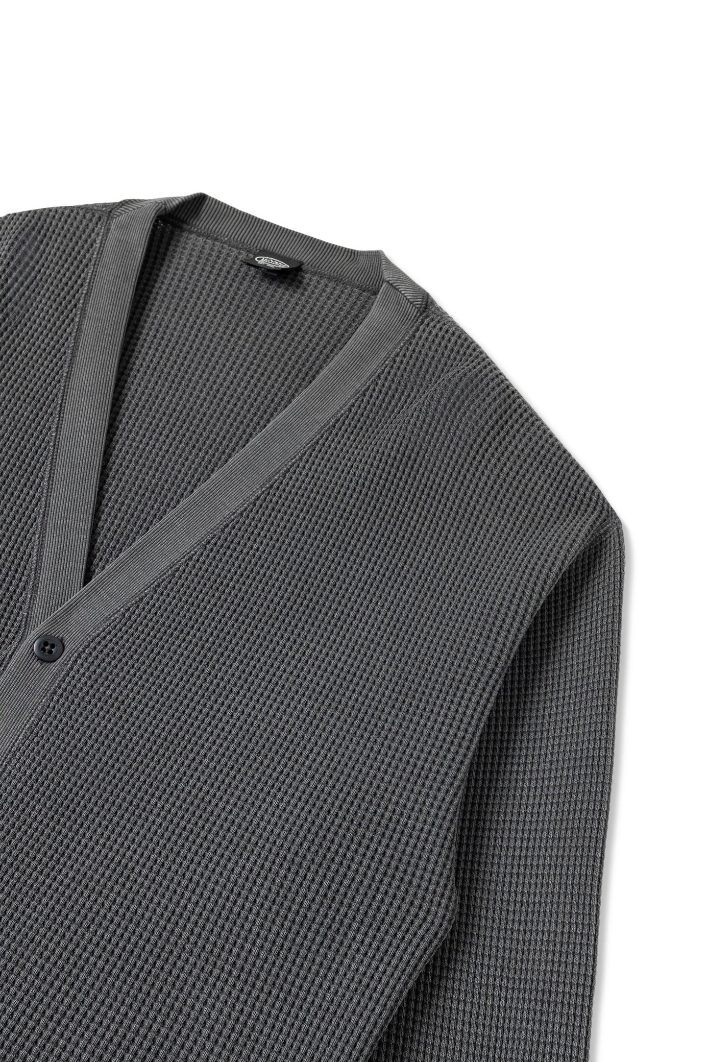 Heavy Snug Thermal Cardigan (Black)
