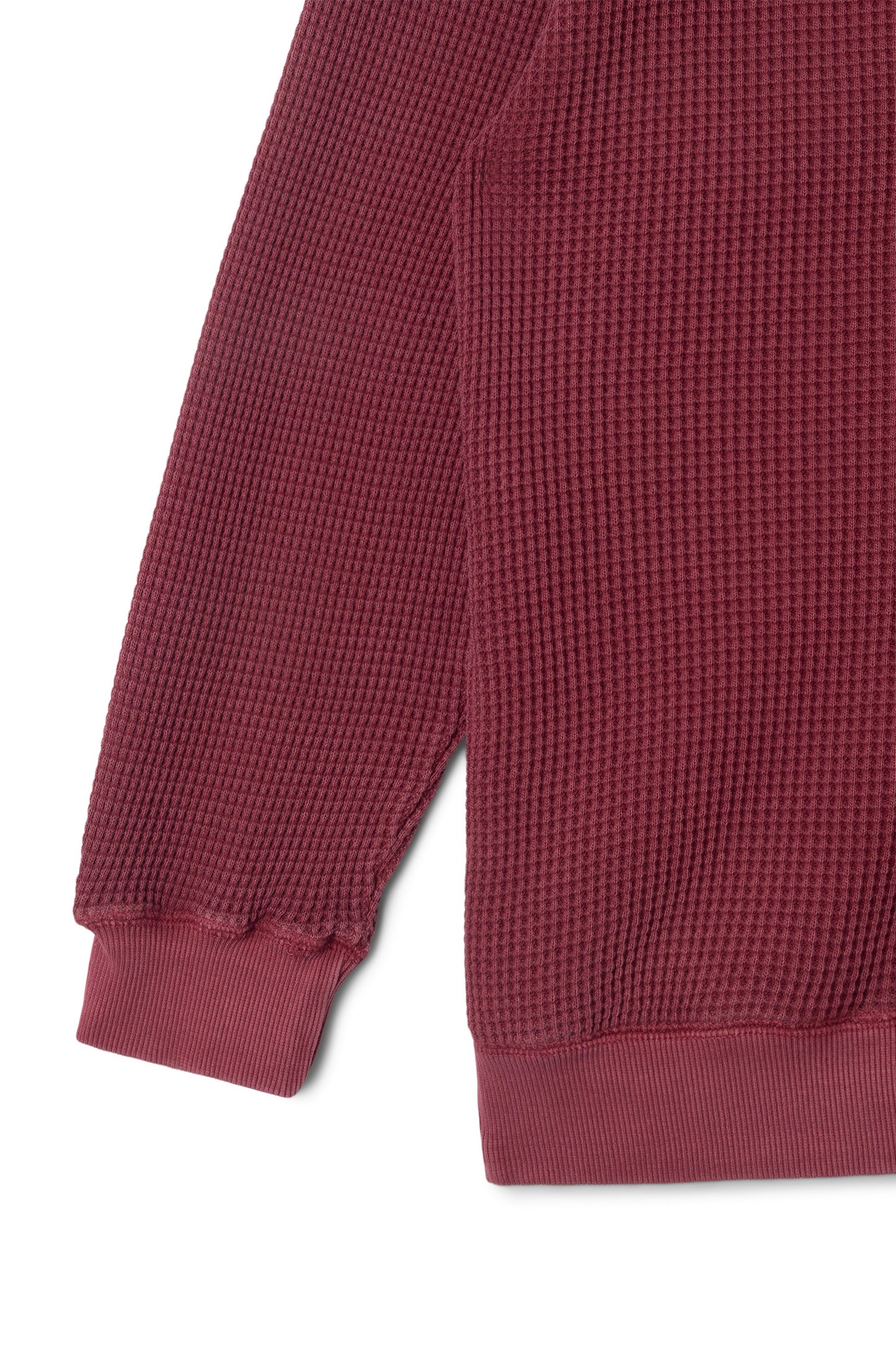Heavy Snug Thermal Cardigan (Wine)