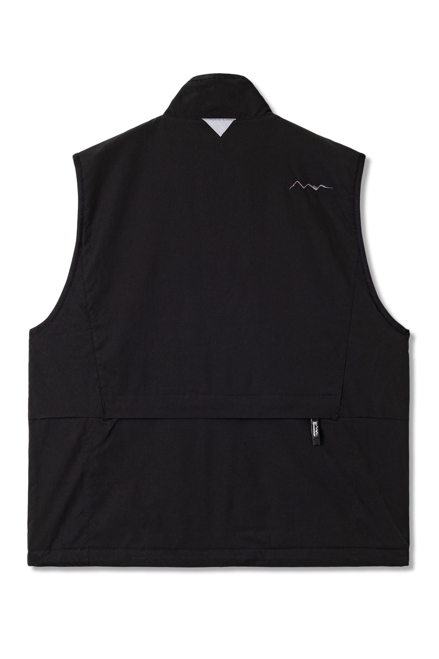 Grid Fleece Vest (Black)