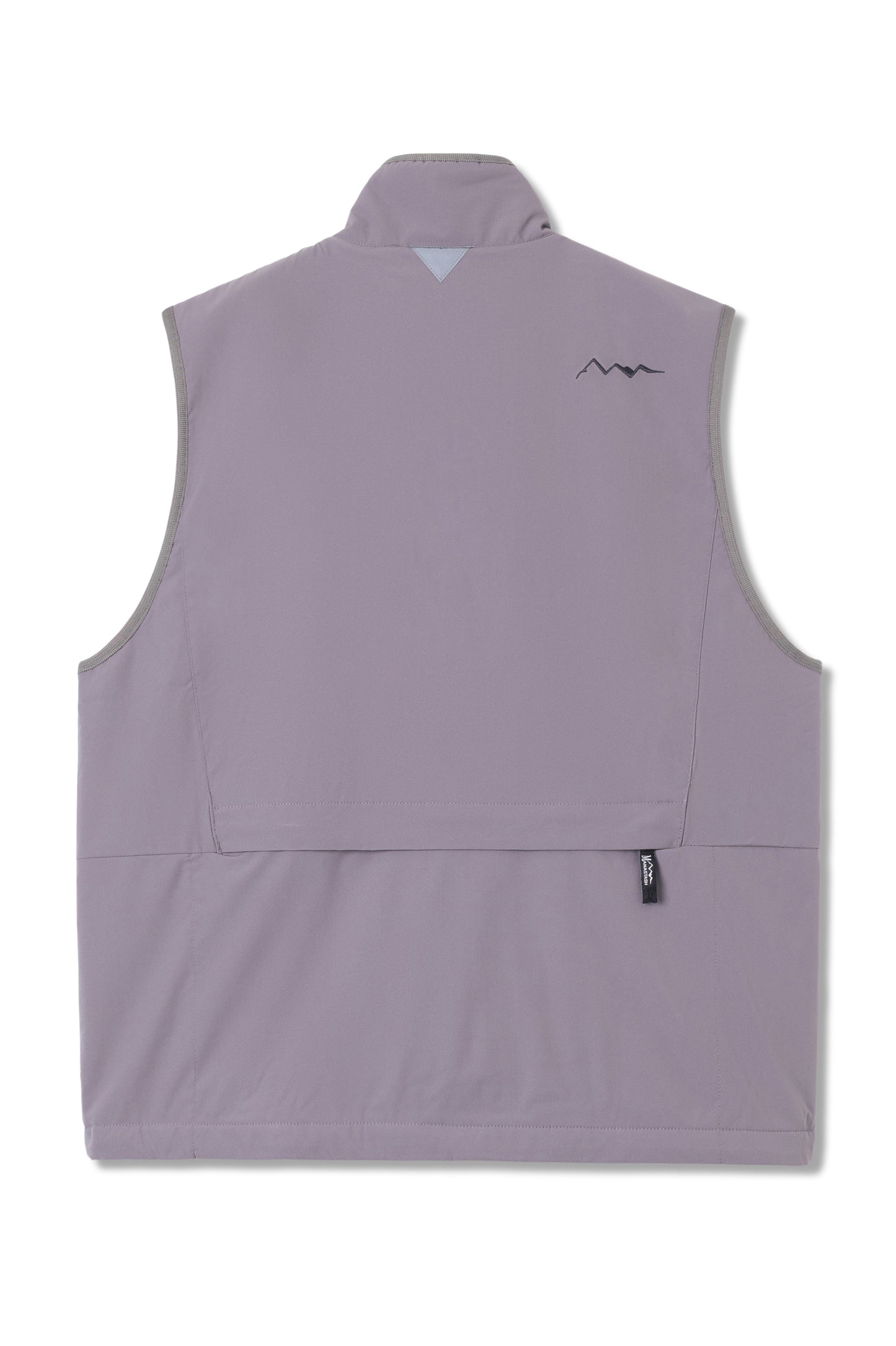 Grid Fleece Vest (Grey)