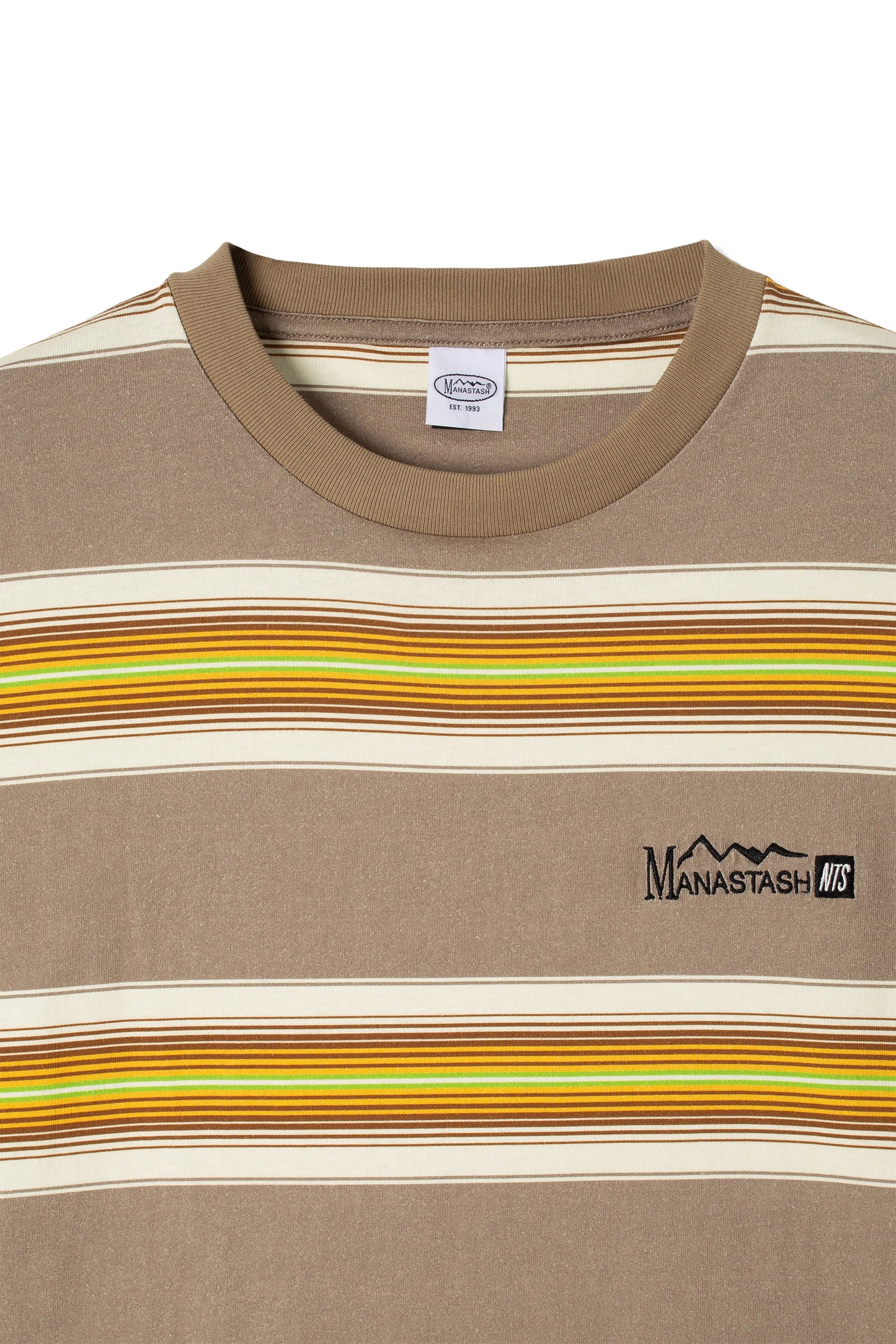 NTS x Manastash 90's Stripe Tee