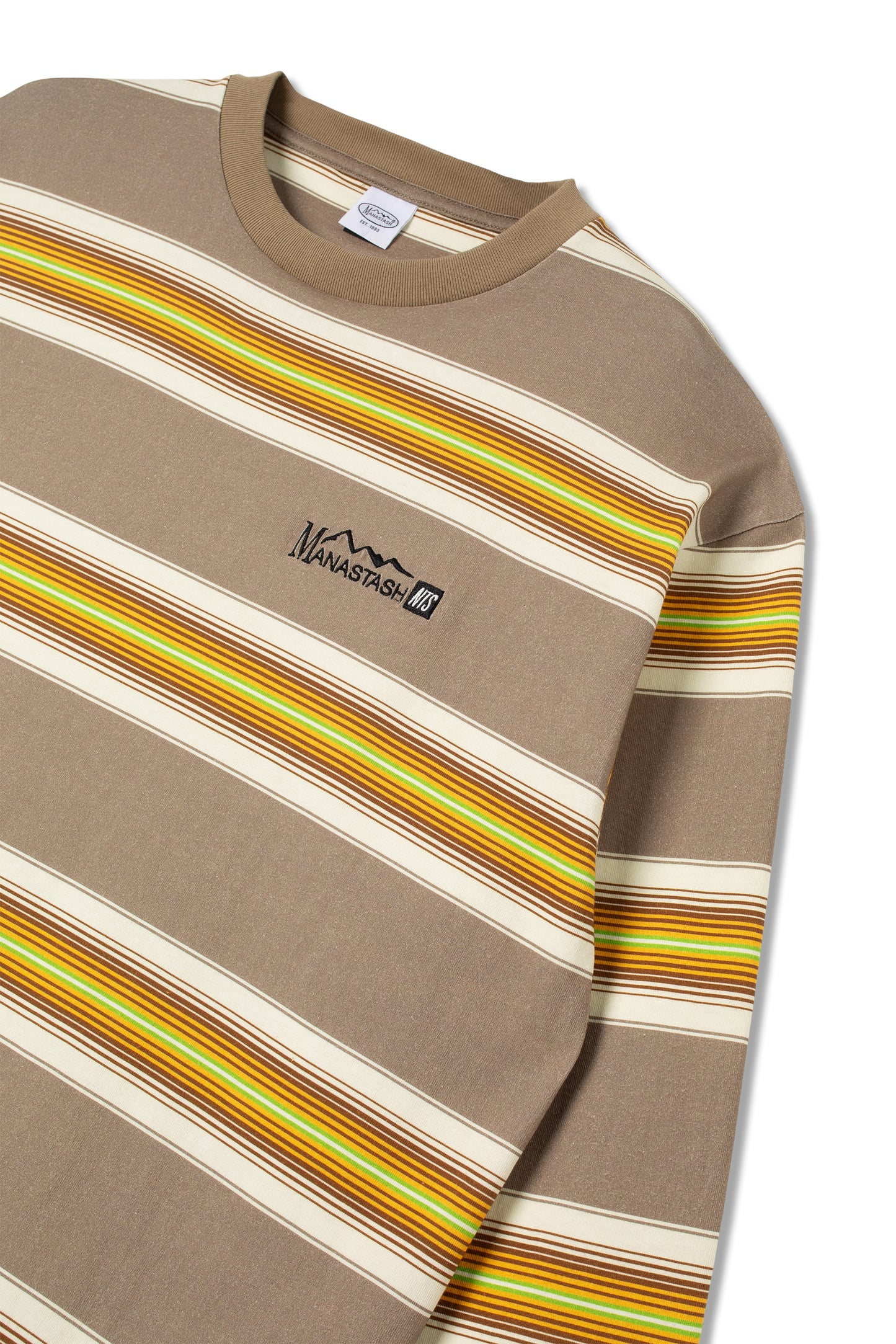 NTS x Manastash 90's Stripe Tee