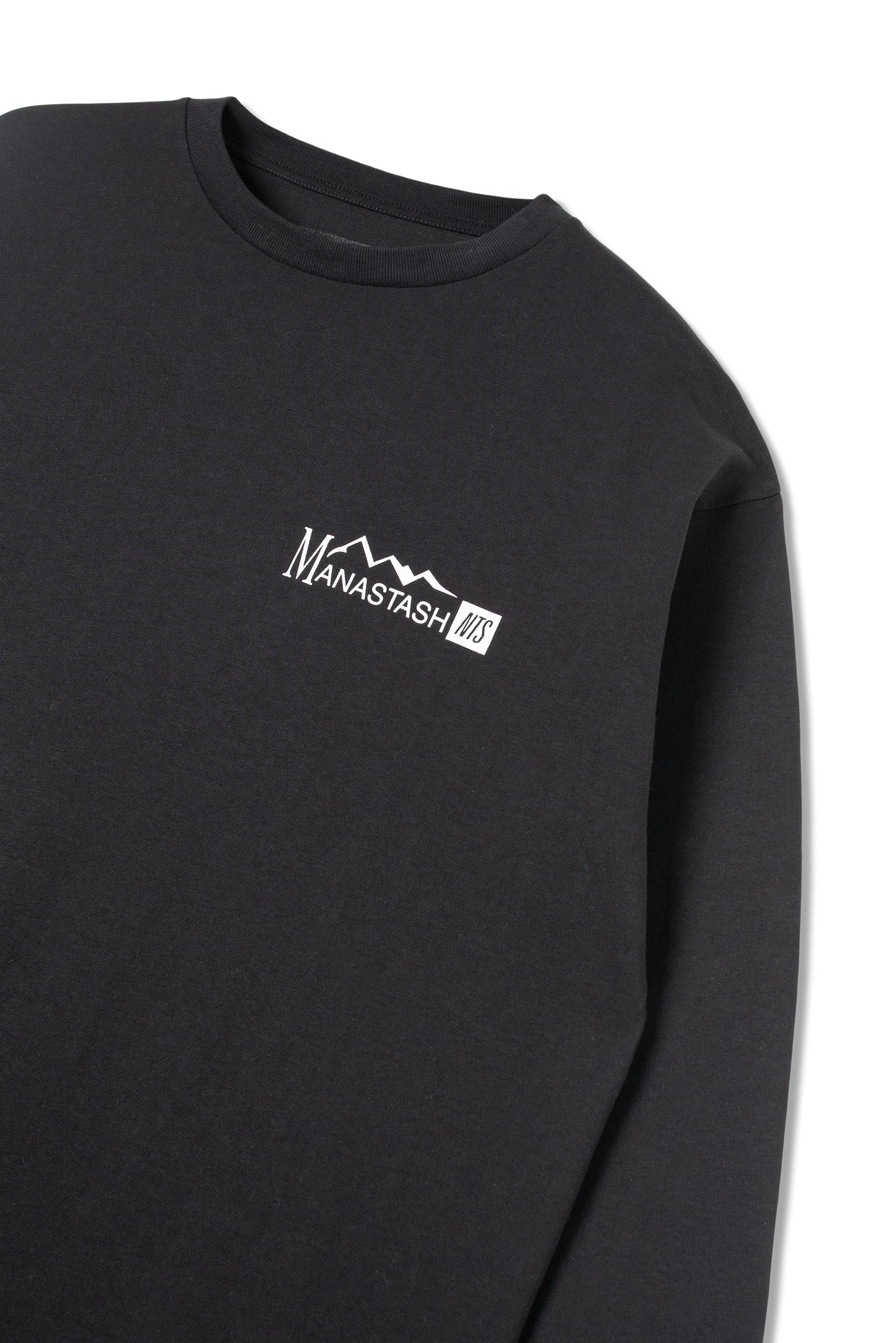 NTS x Manastash Long sleeve T-shirt - Black