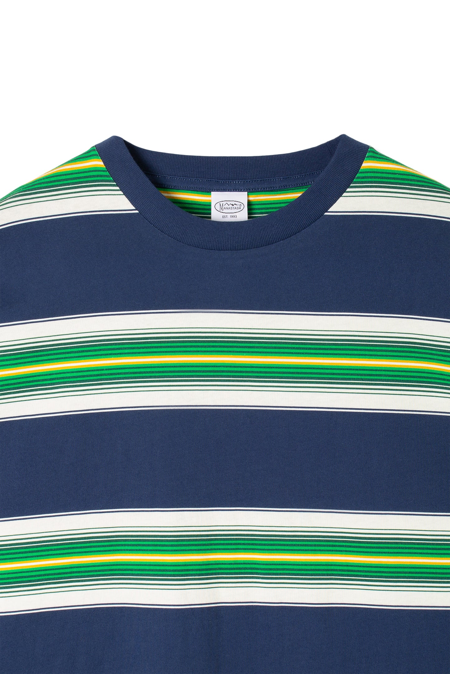 90'S Stripe Tee (Navy)