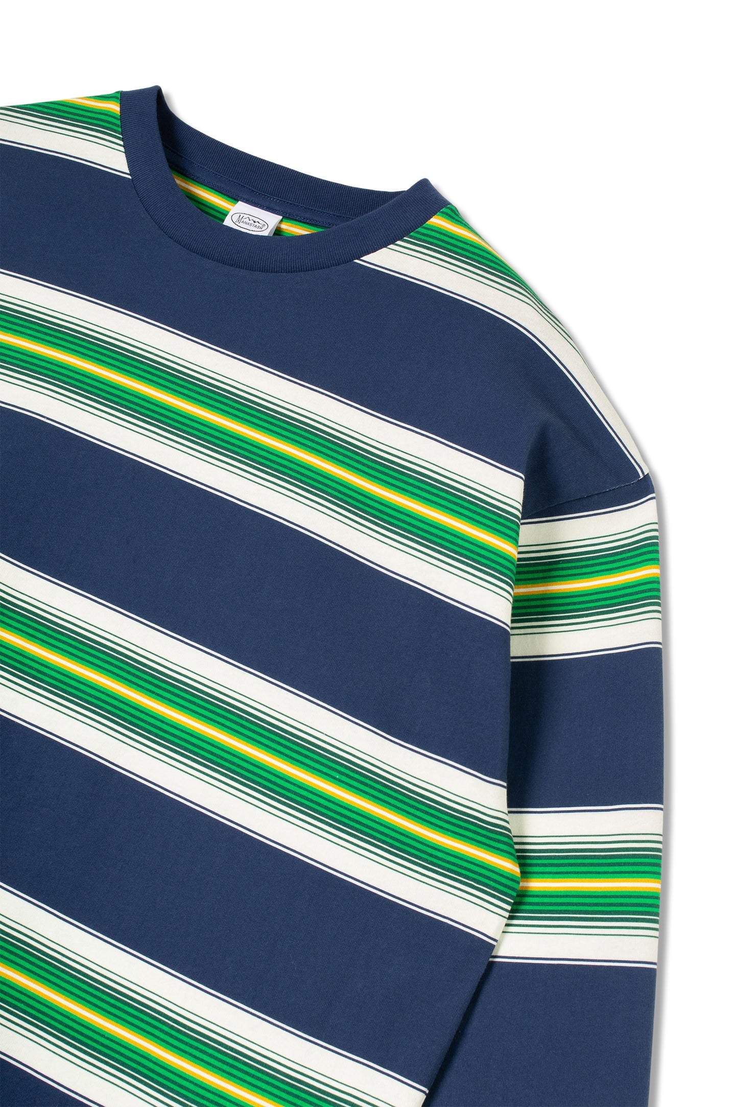 90'S Stripe Tee (Navy)