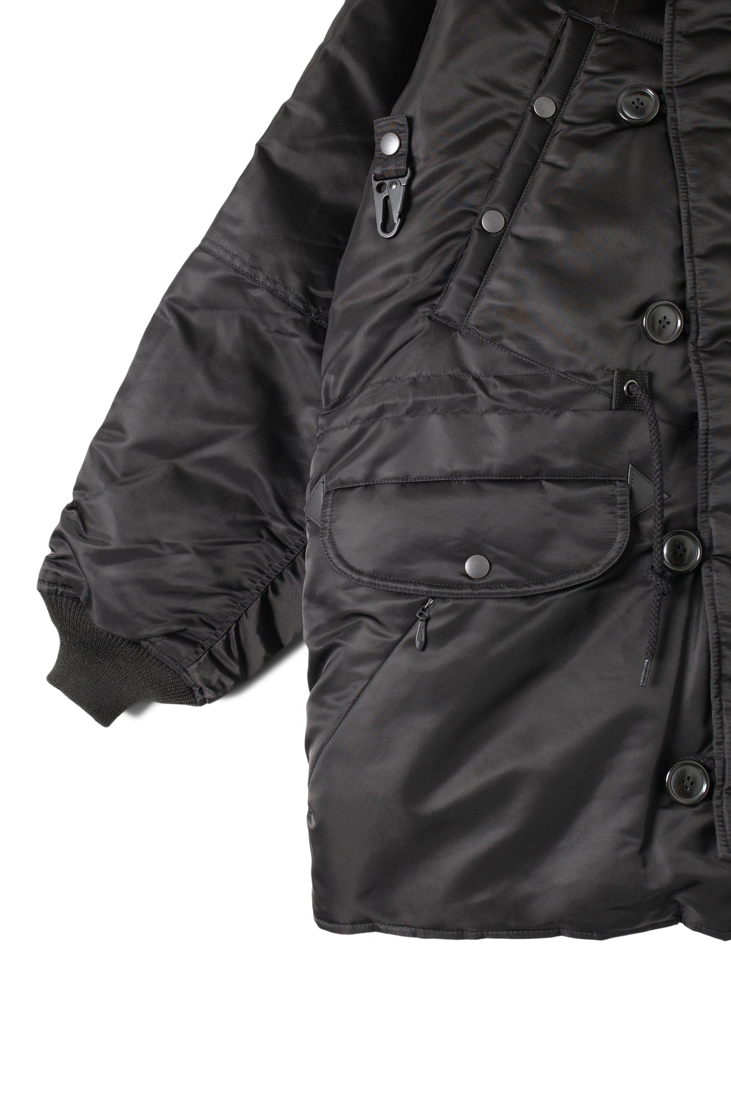 Extra Mile N-3 Field Coat (Black)