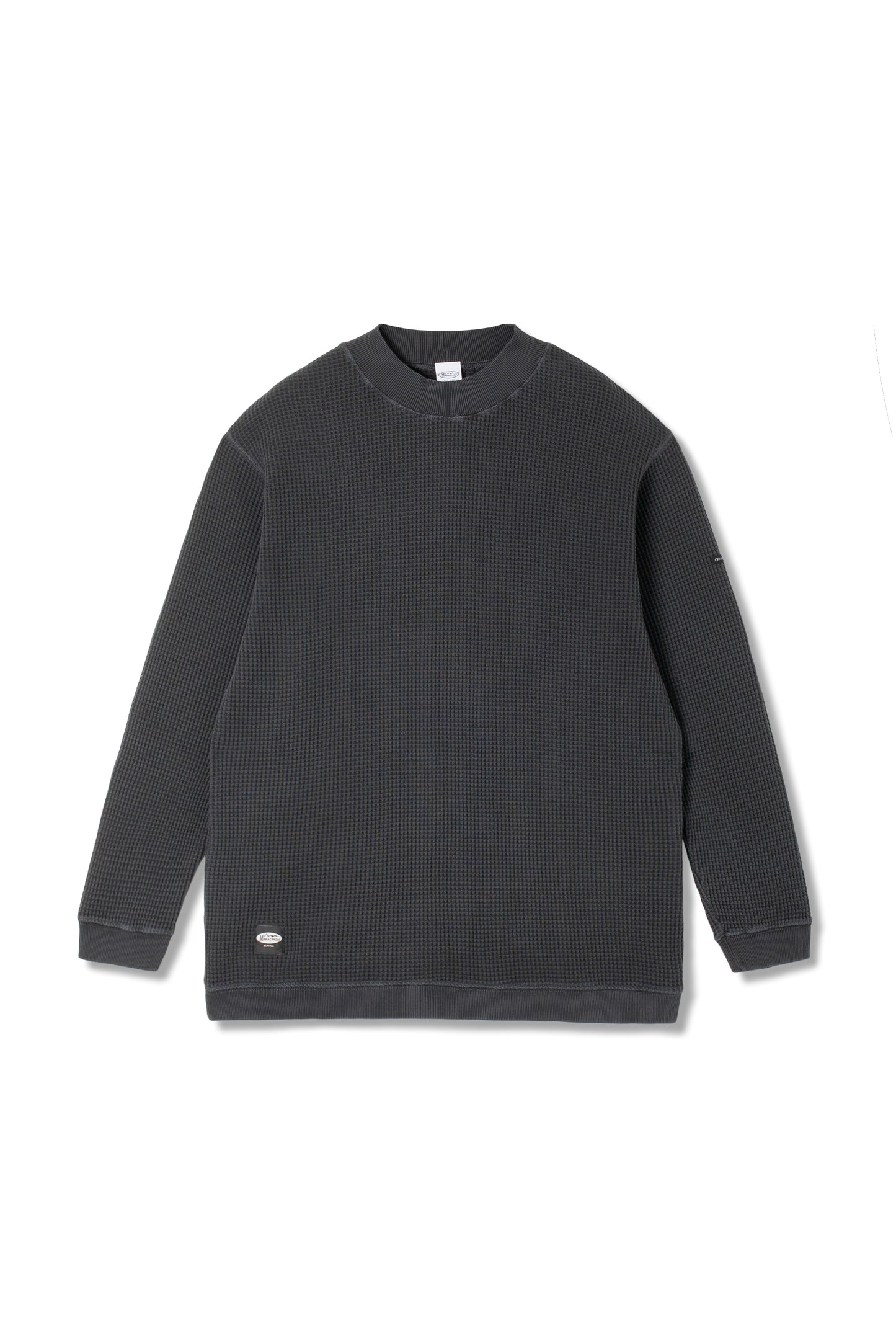 Heavy Snug Thermal Mock Neck (Black)