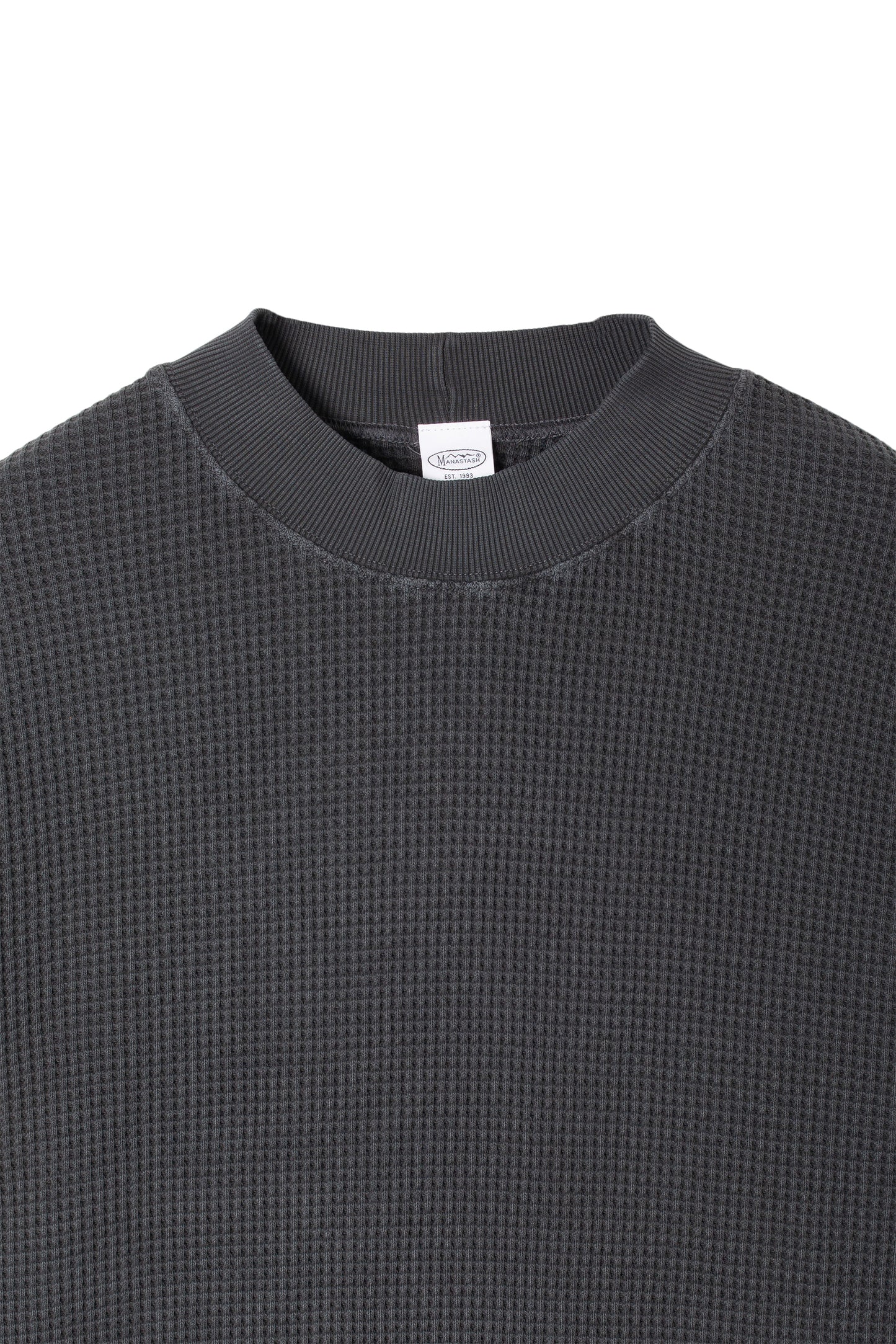 Heavy Snug Thermal Mock Neck (Black)