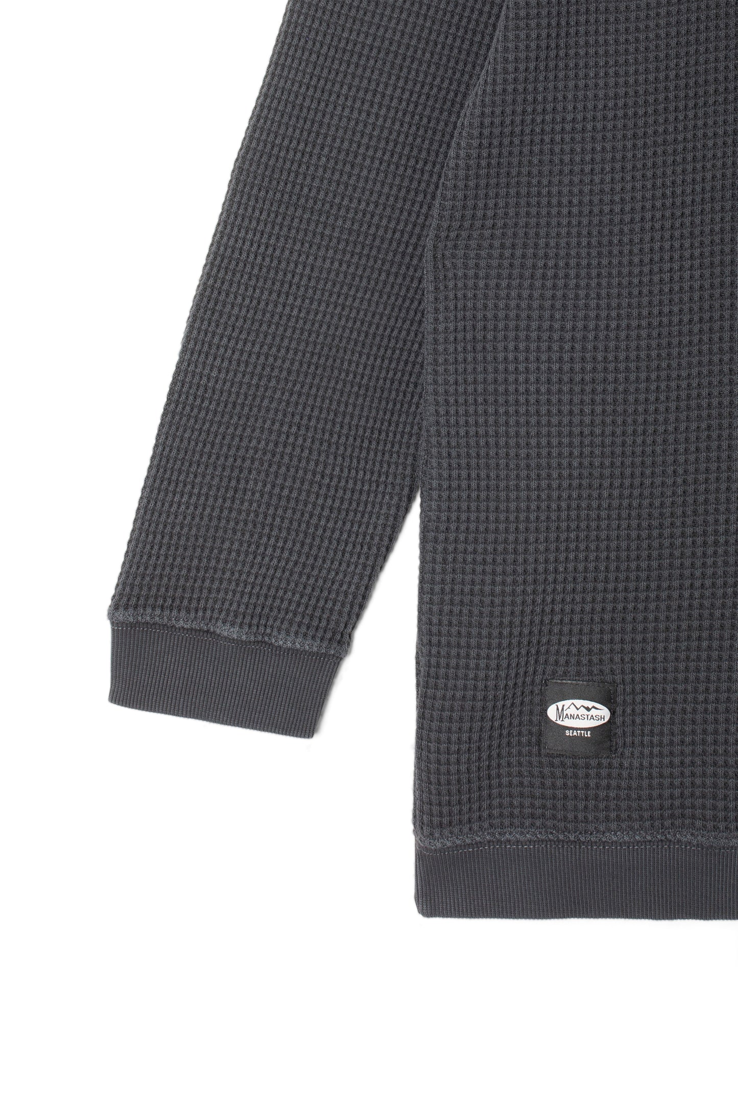 Heavy Snug Thermal Mock Neck (Black)