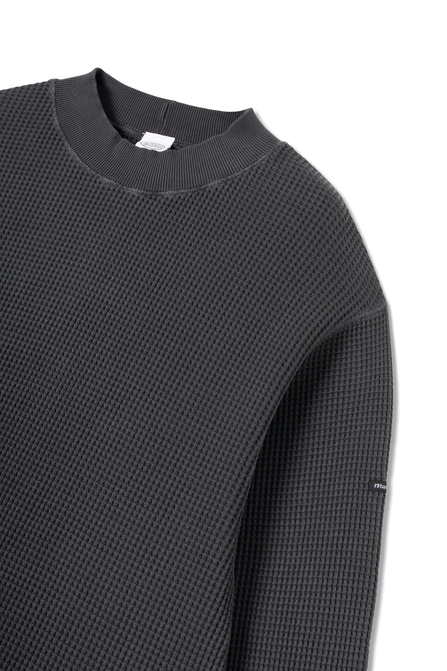 Heavy Snug Thermal Mock Neck (Black)