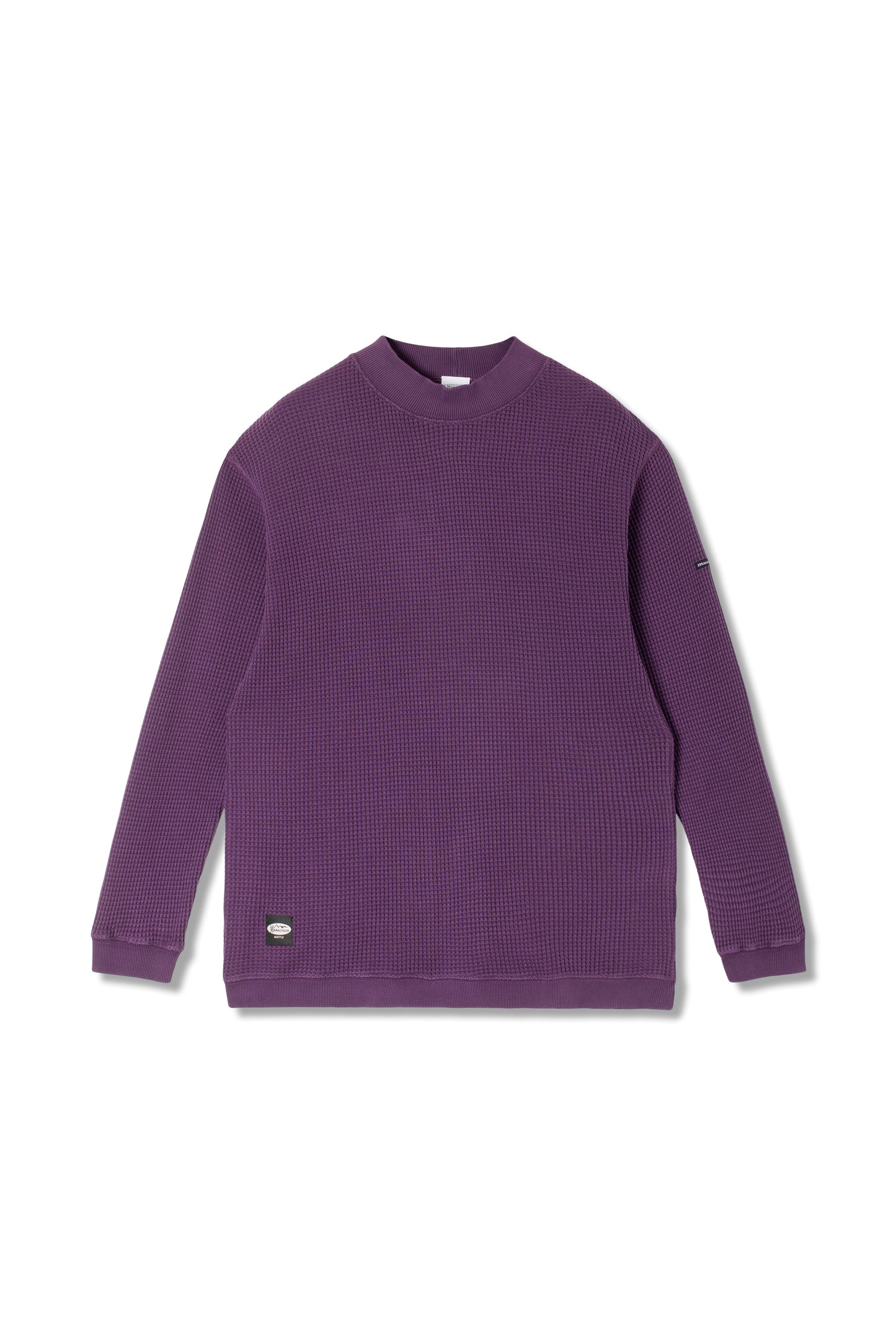 Heavy Snug Thermal Mock Neck (Purple)