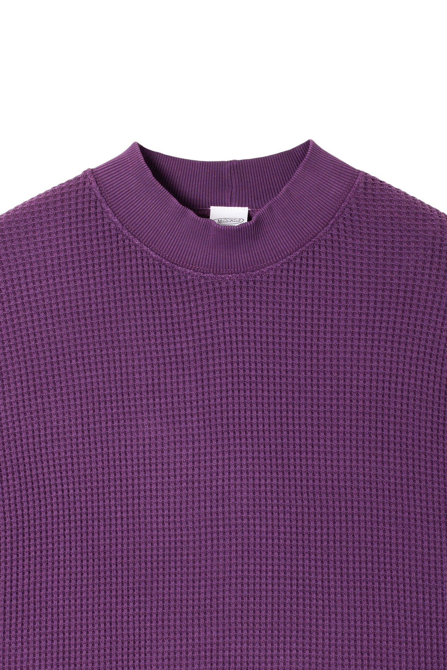 Heavy Snug Thermal Mock Neck (Purple)