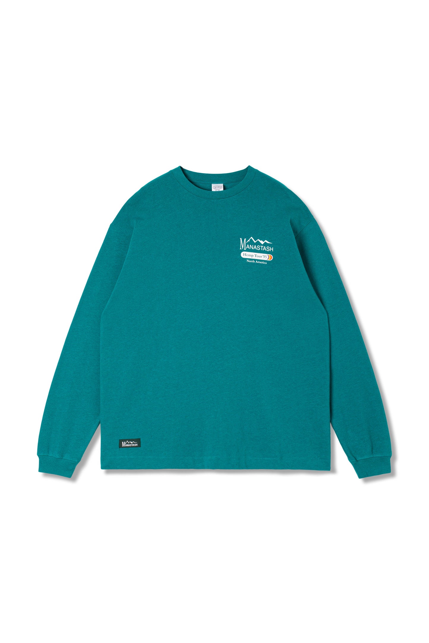 Hemp L/S Tee Hemp Tour (Ever Green)