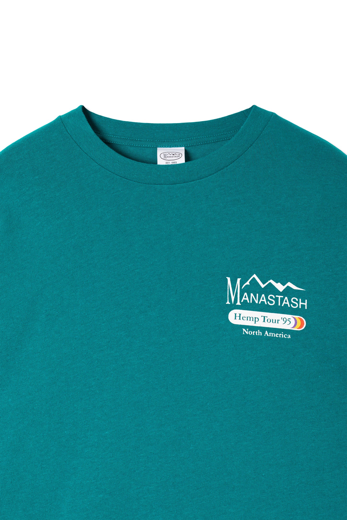 Hemp L/S Tee Hemp Tour (Ever Green)