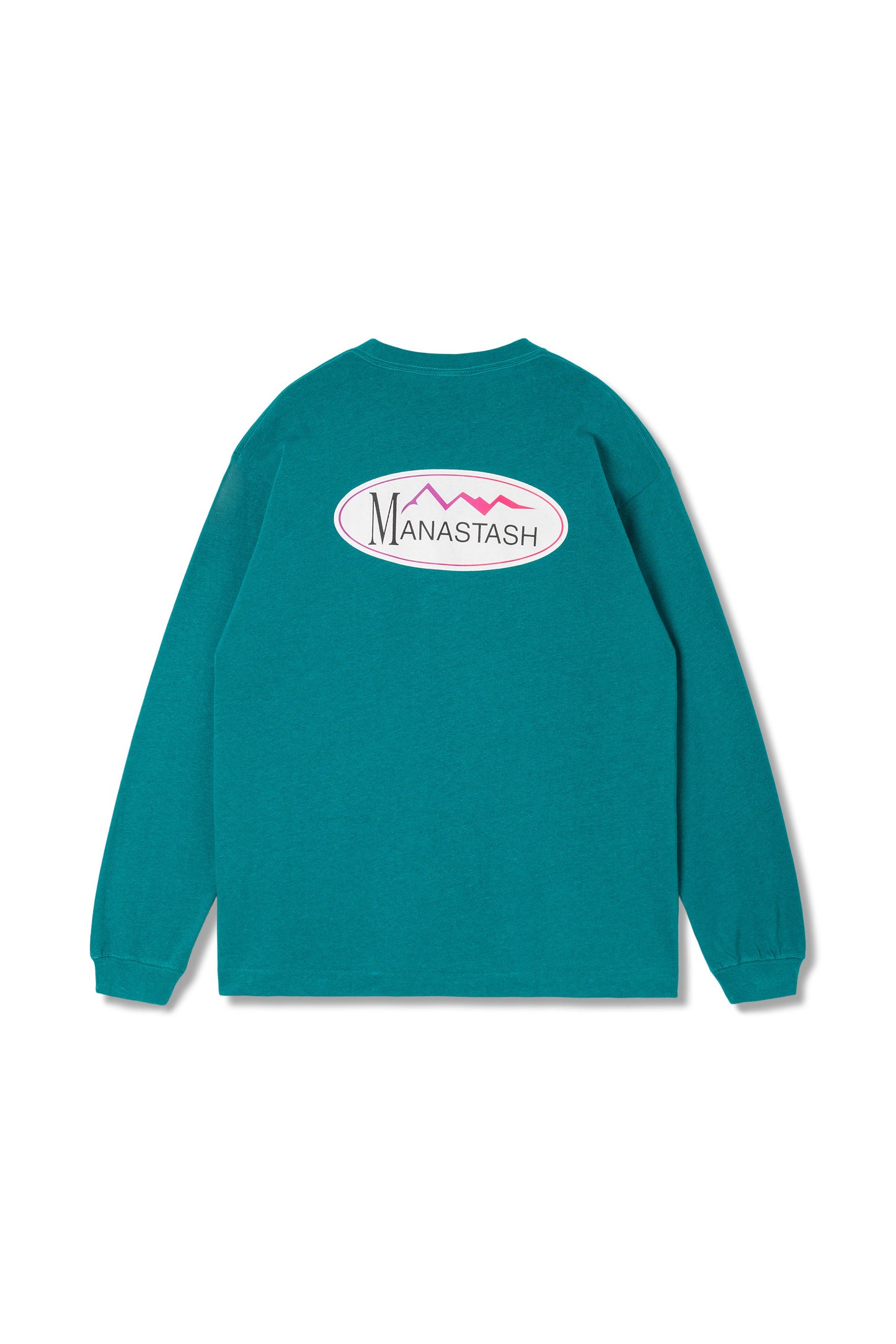 Hemp L/S Tee Original Logo (Ever Green)