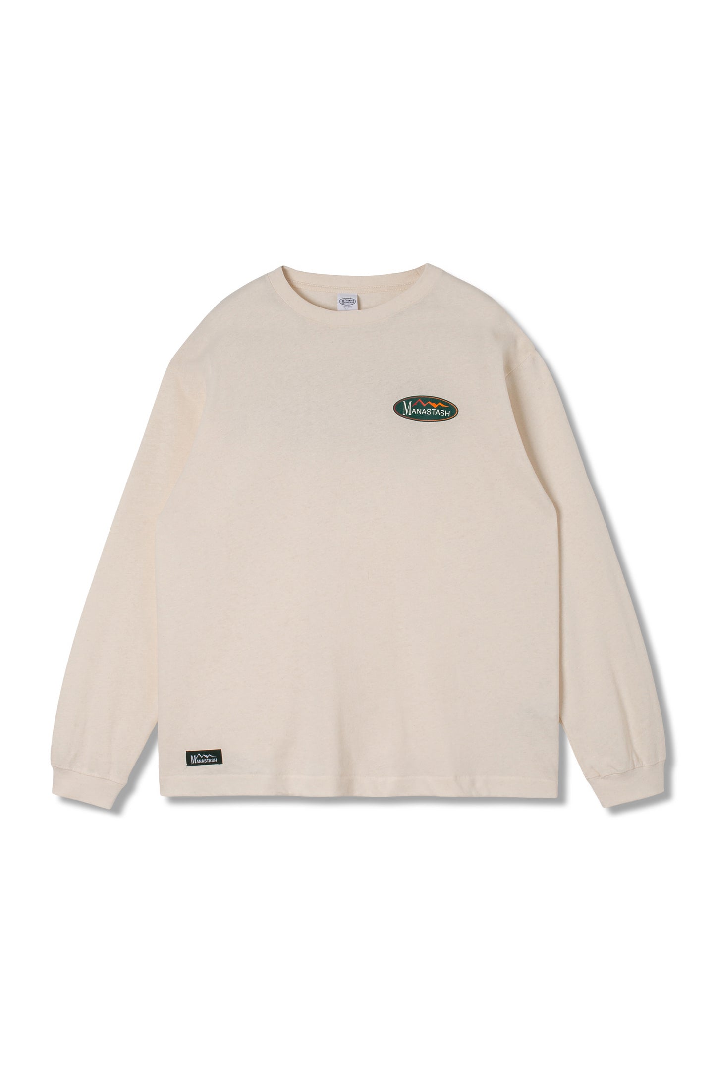 Hemp L/S Tee Original Logo (Natural)