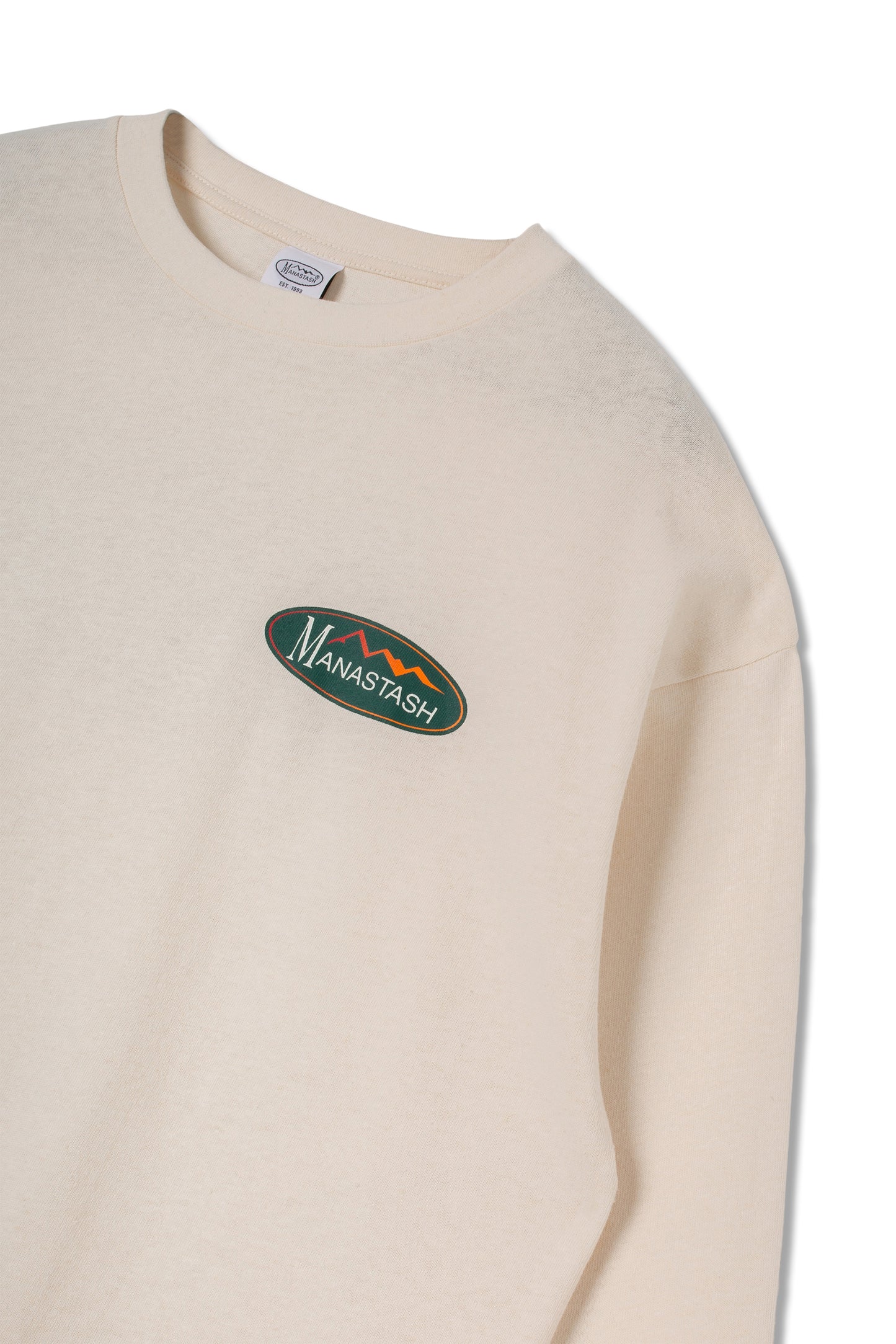 Hemp L/S Tee Original Logo (Natural)