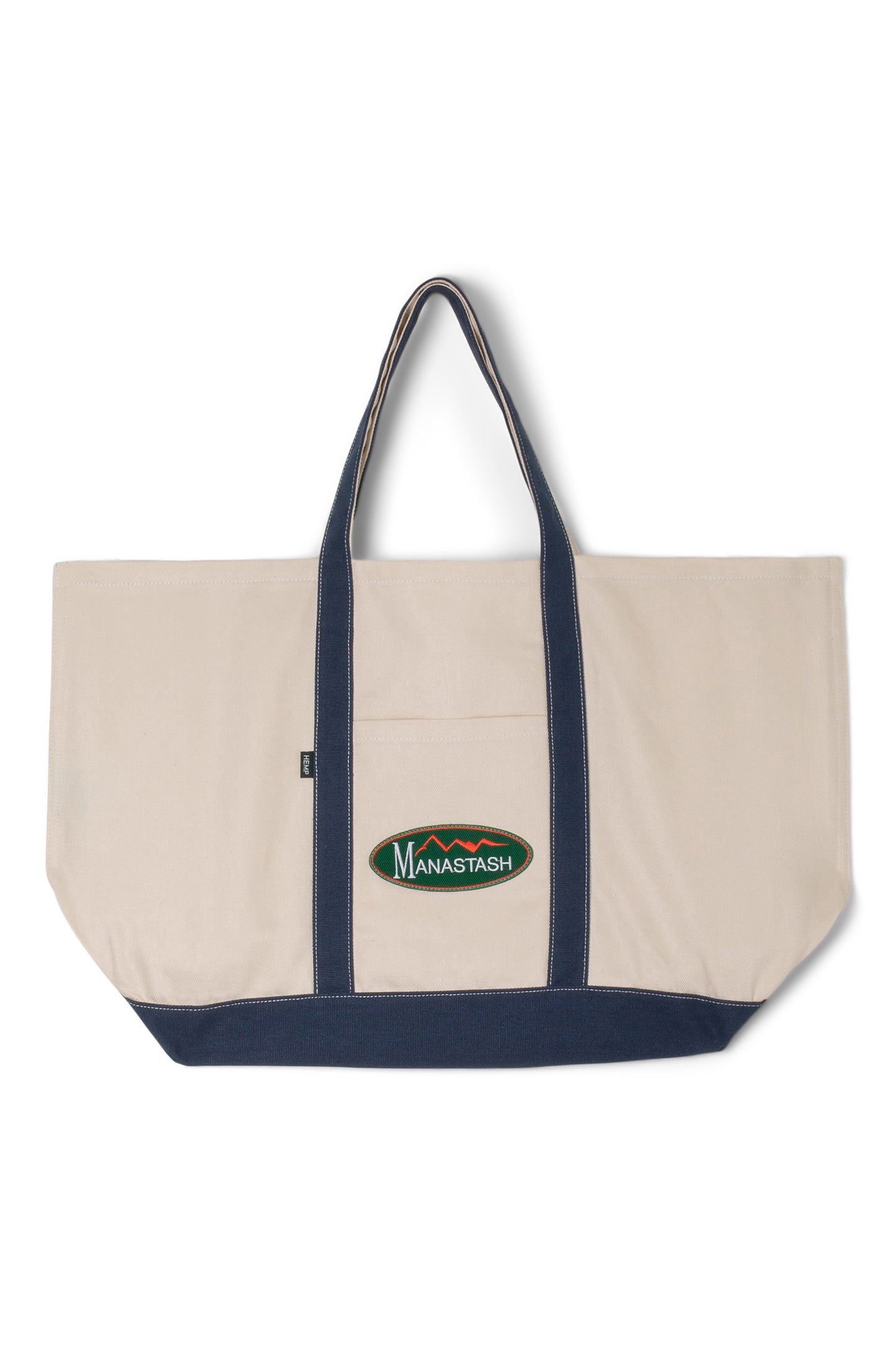 Mana Hemp Tote Large (Navy)