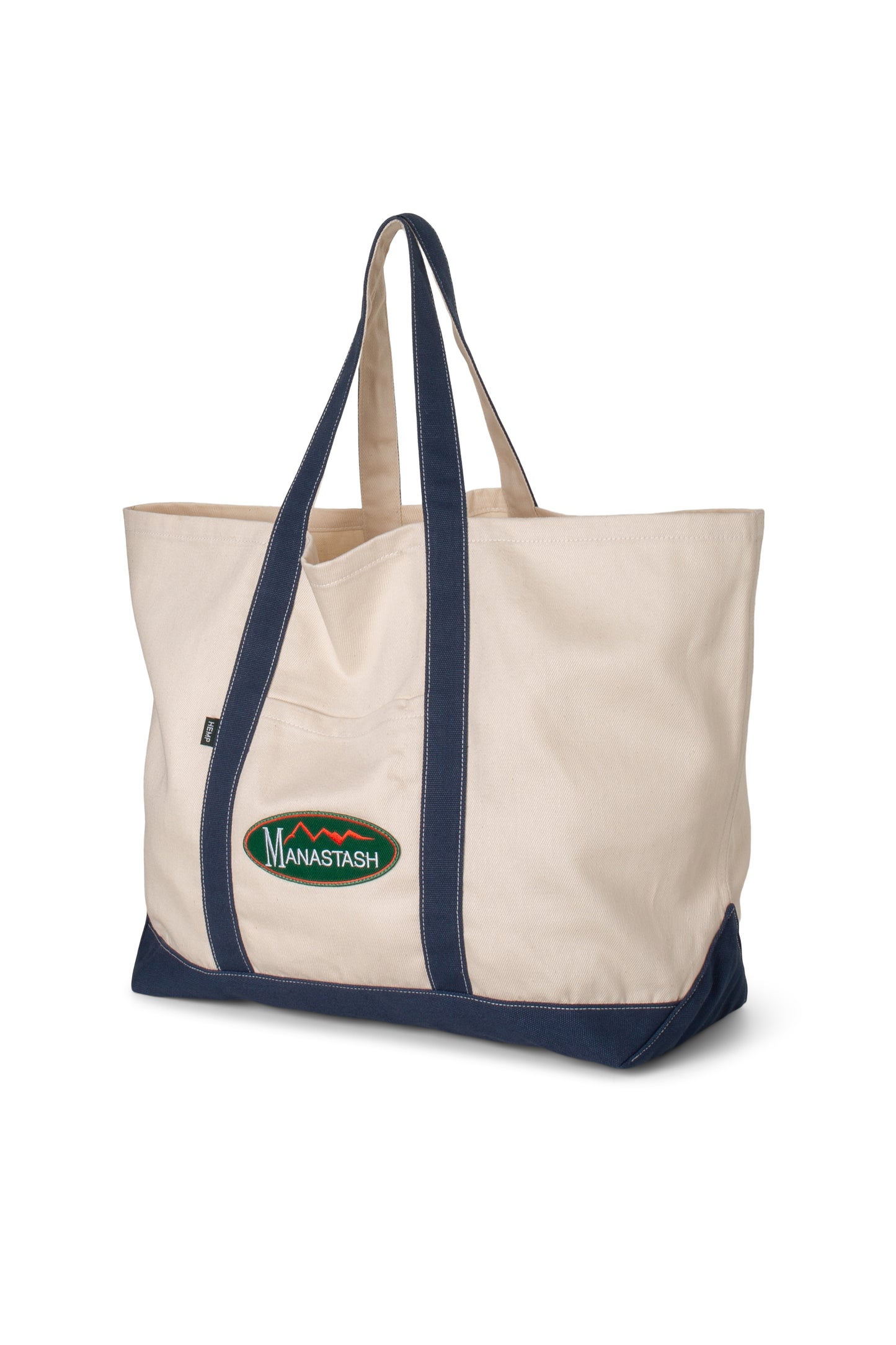 Mana Hemp Tote Large (Navy)