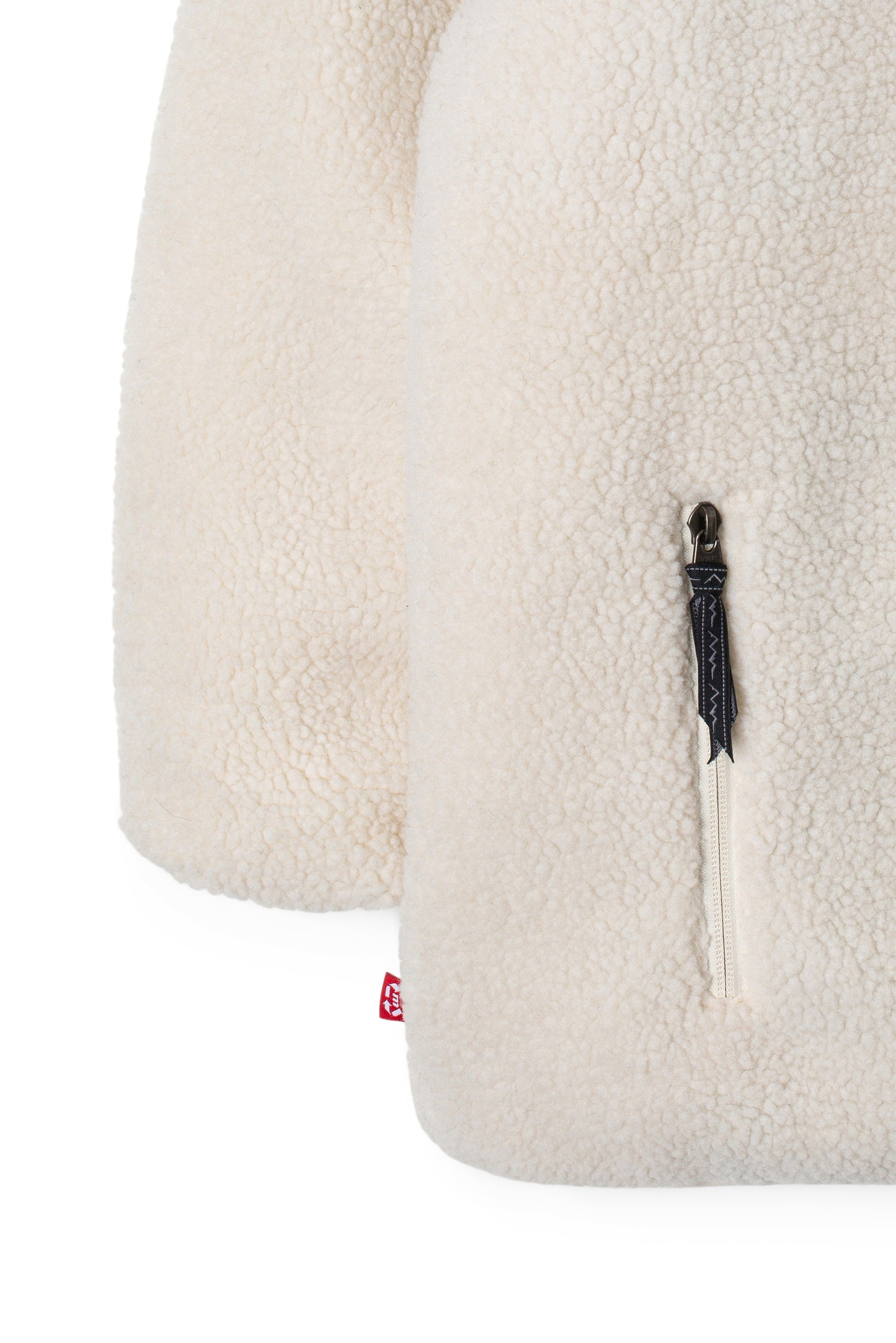 Taion Down Jacket - White/Navy