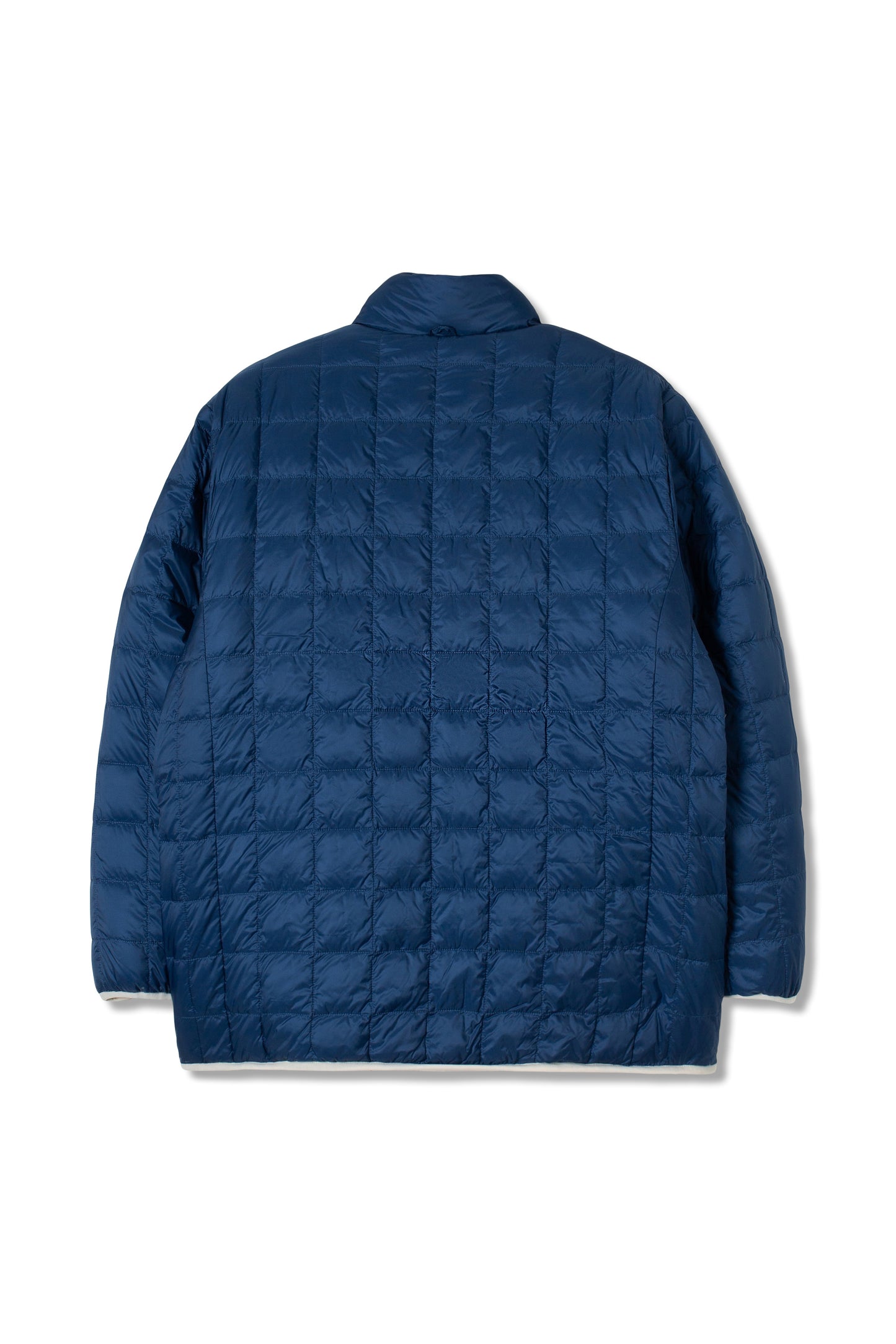 Taion Down Jacket - White/Navy