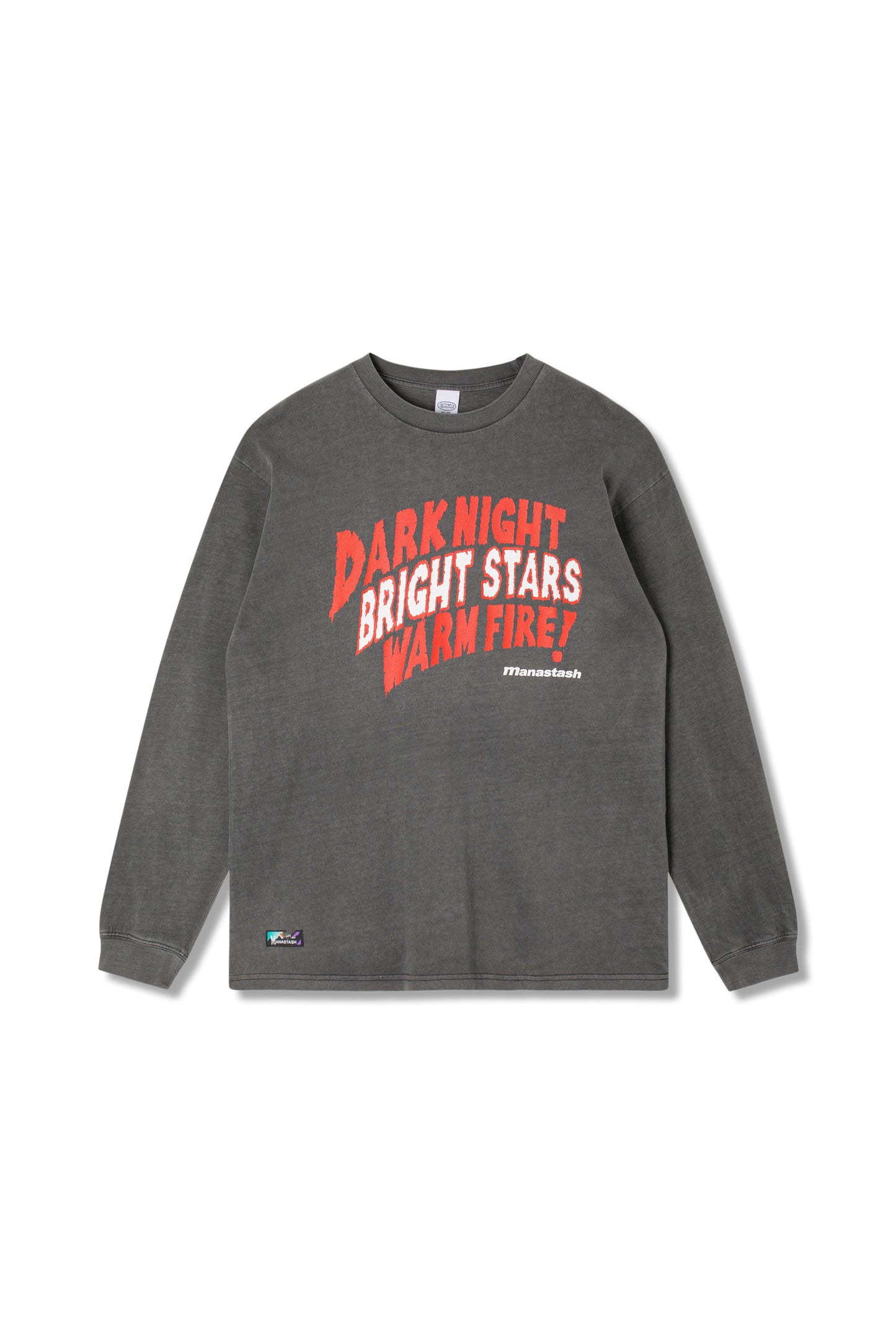 Pumice L/S Tee Dark Night (Blk)