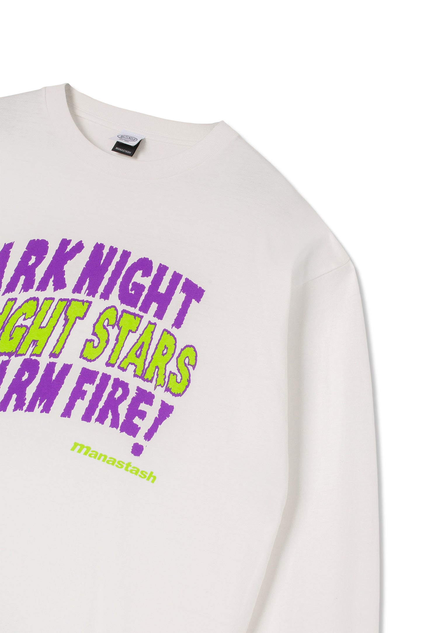 Pumice L/S Tee Dark Night (Wht)