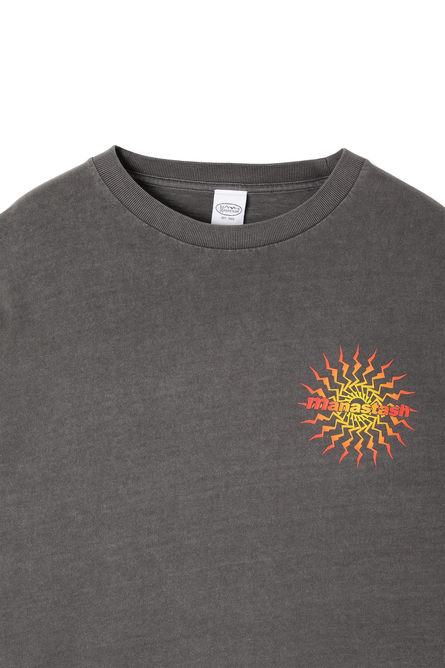 Pumice L/C Tee Mtn Burst (Black)