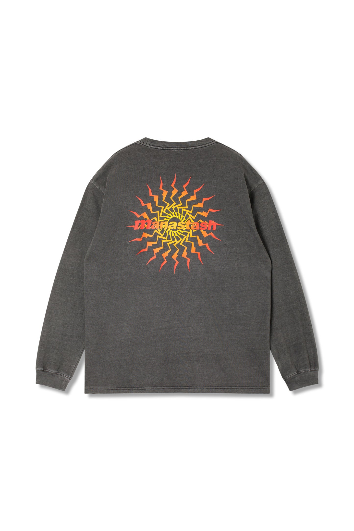 Pumice L/C Tee Mtn Burst (Black)