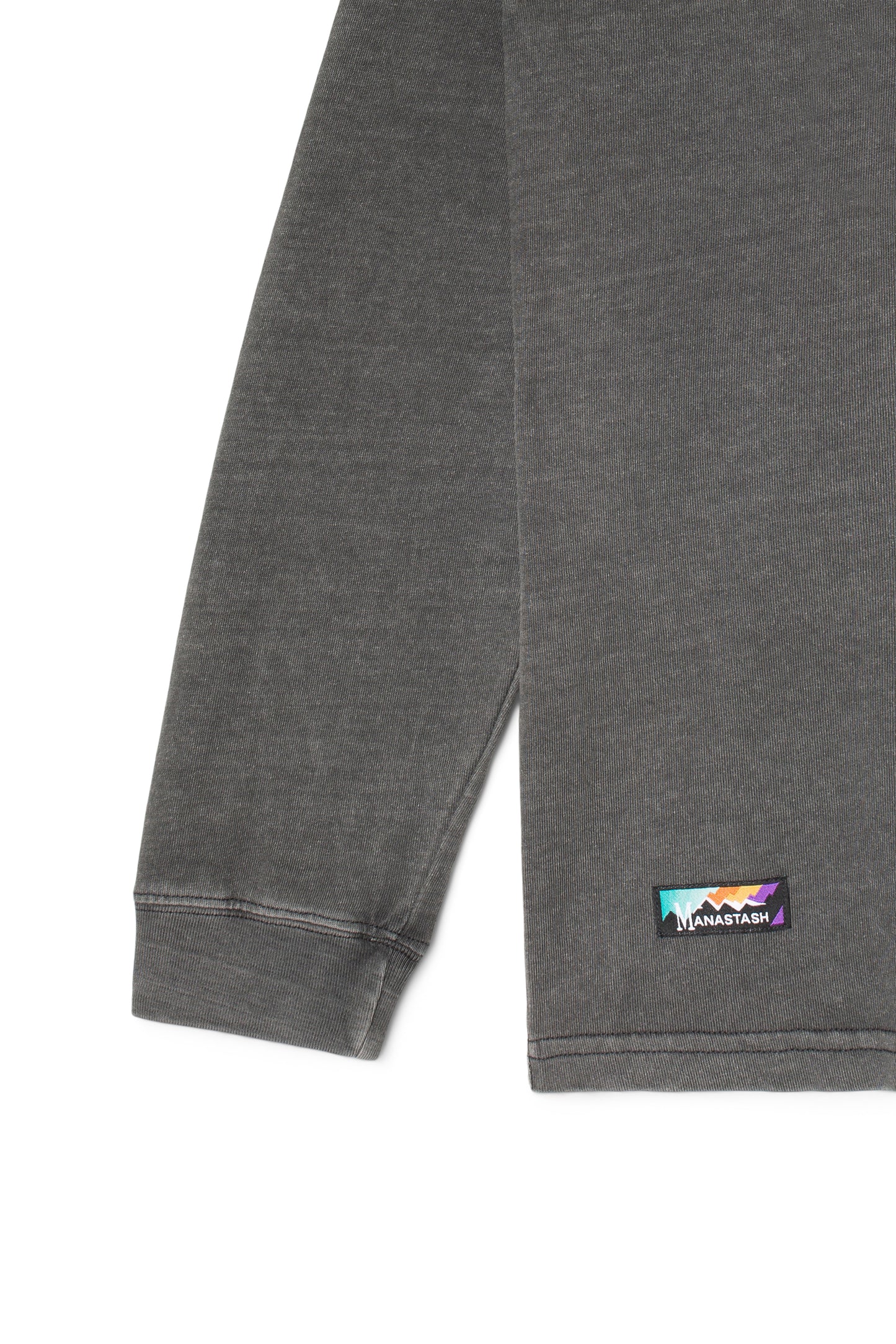 Pumice L/C Tee Old English (Black)