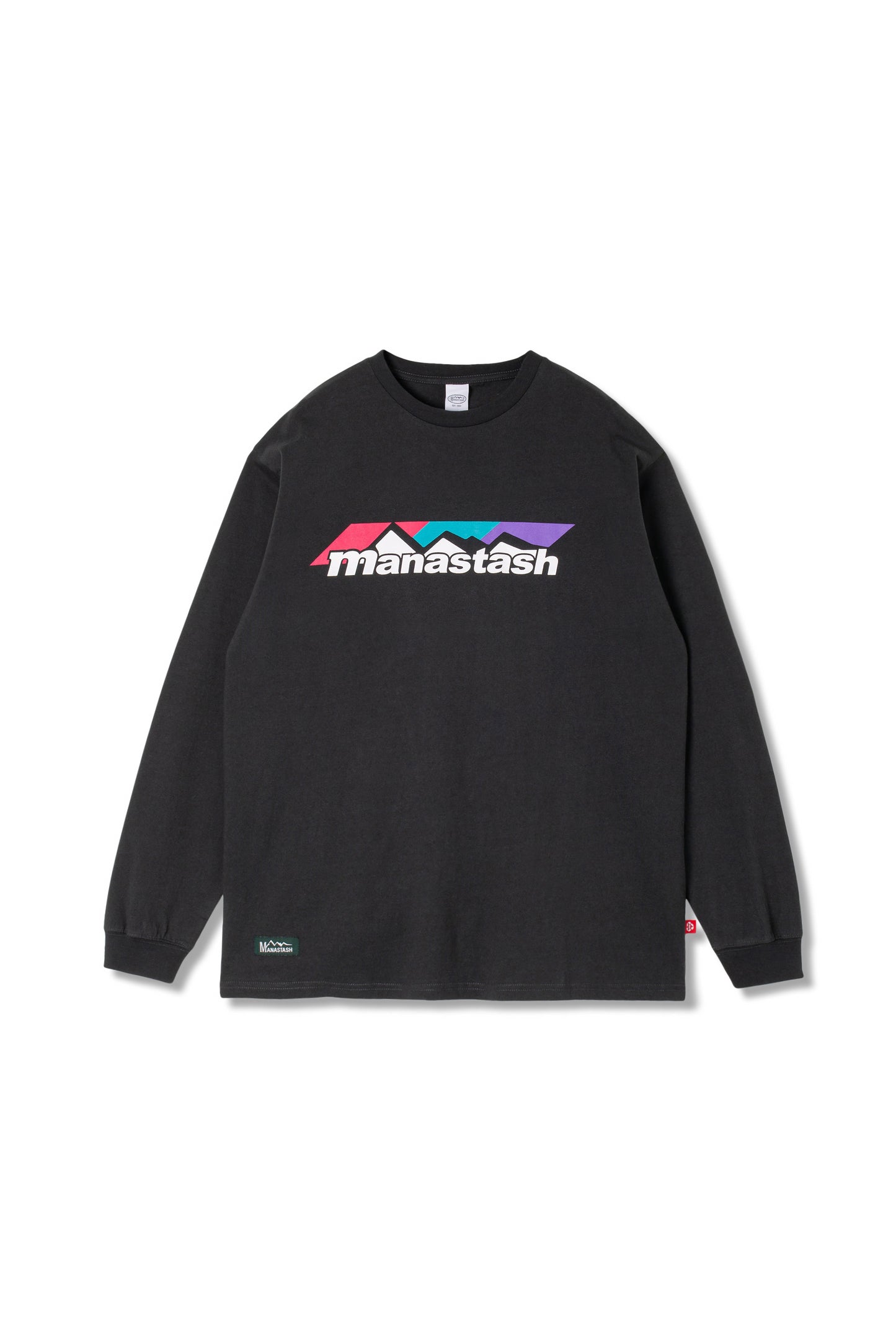 Re:Ctn L/S Scheme Logo Tee (Black)