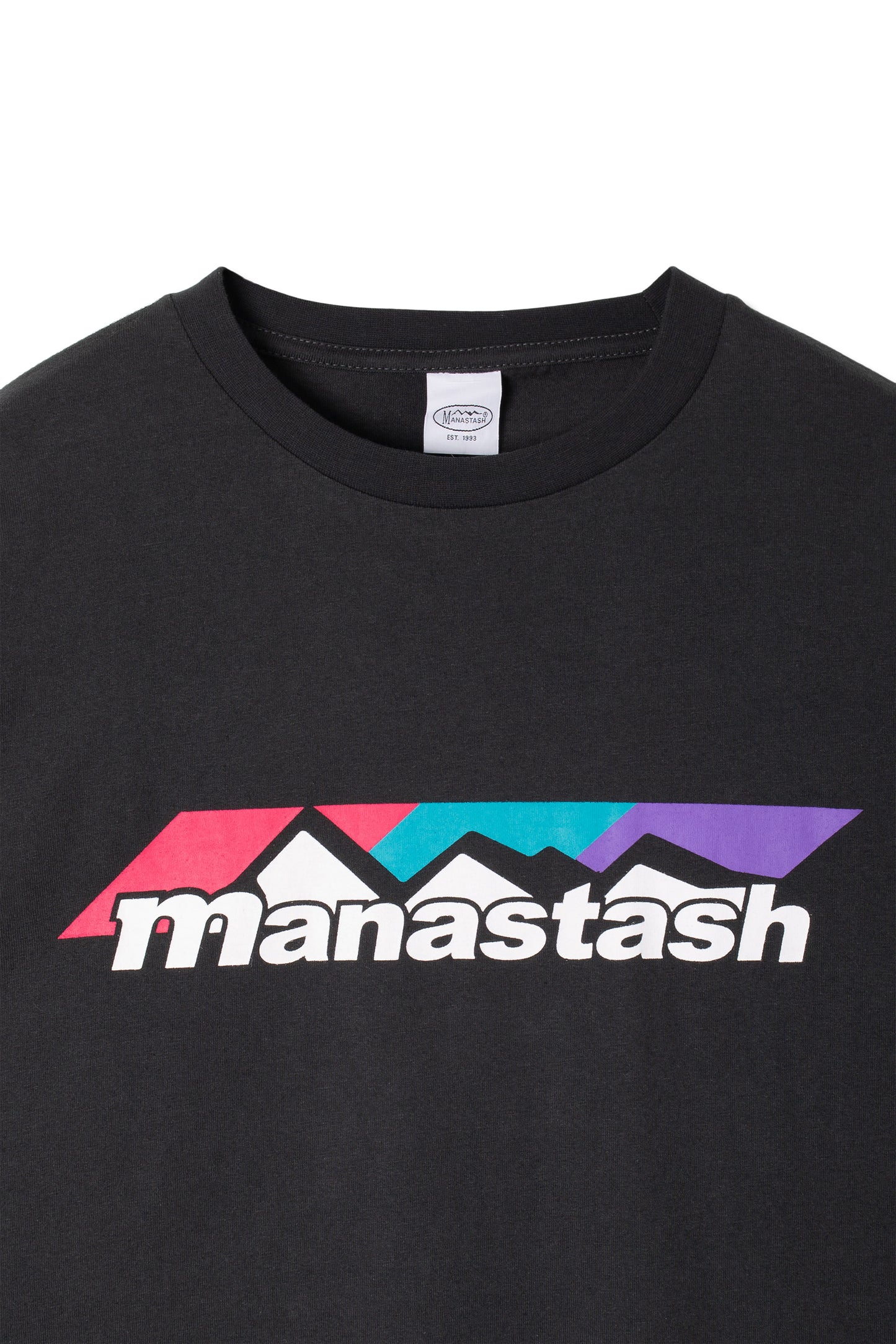 Re:Ctn L/S Scheme Logo Tee (Black)