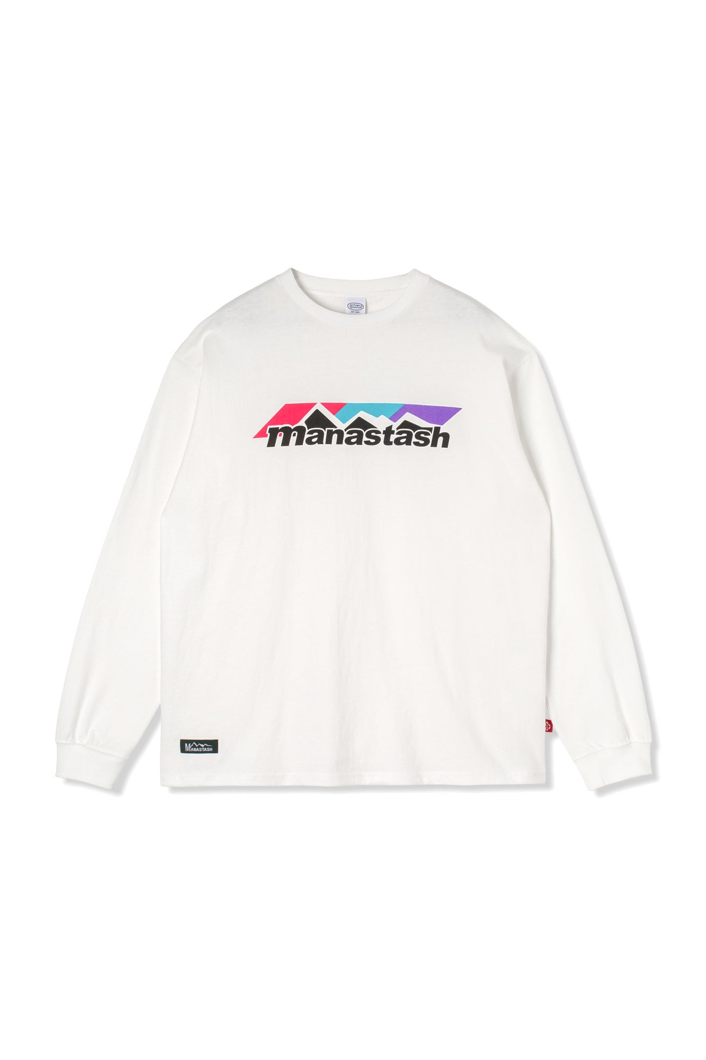 Re:Ctn L/S Scheme Logo Tee (Off White)