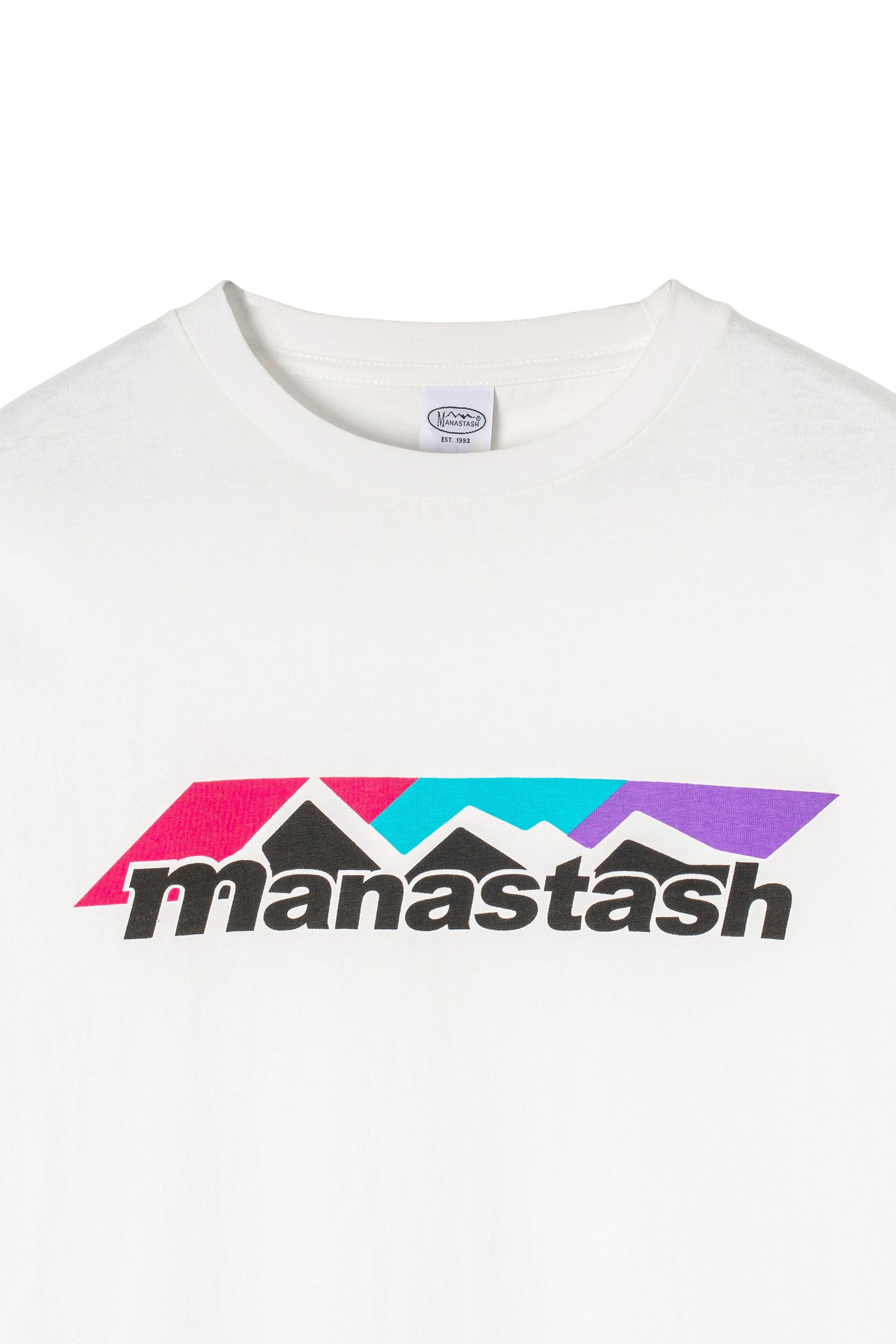 Re:Ctn L/S Scheme Logo Tee (Off White)