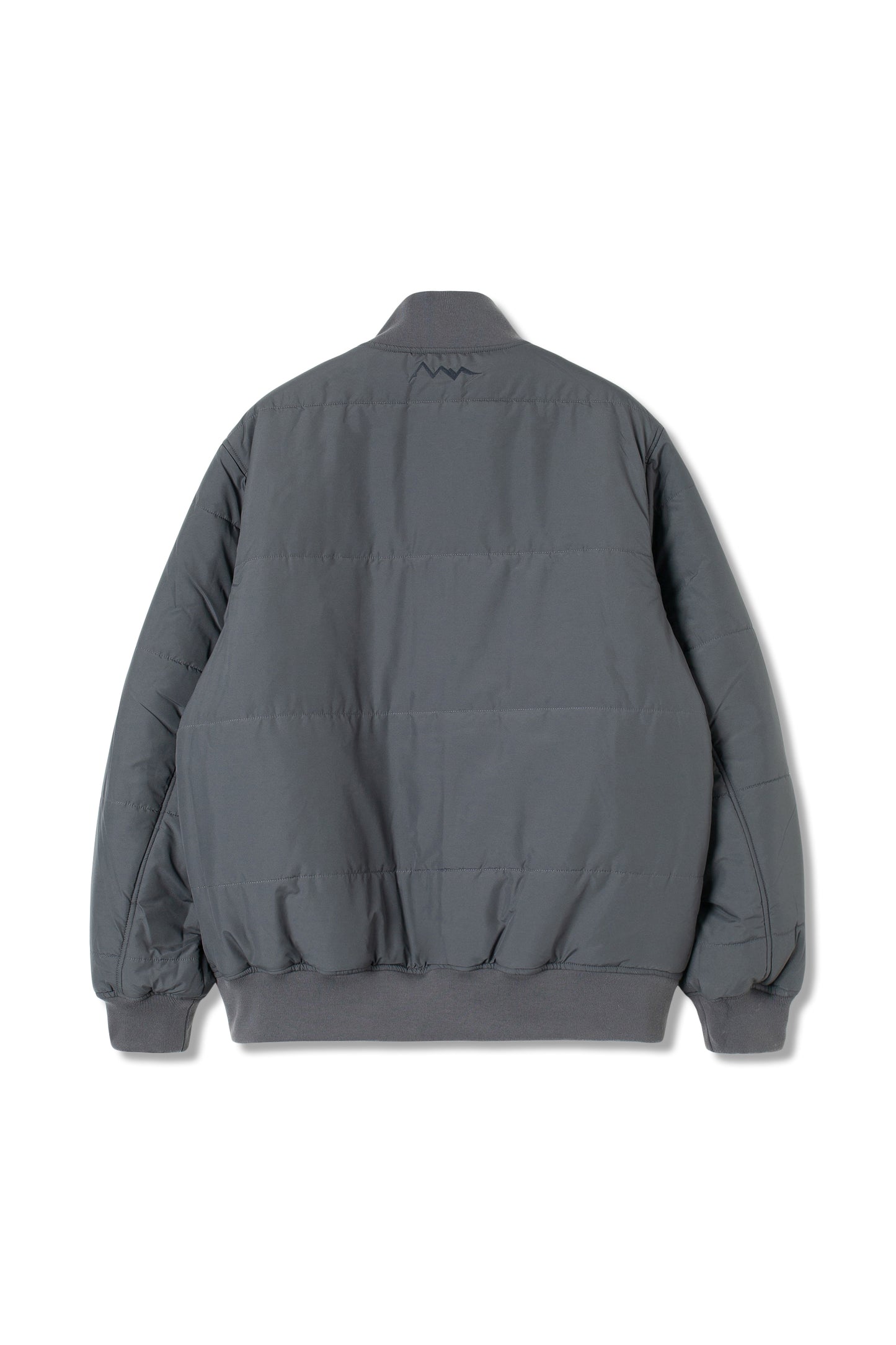 Reversible Nylon Varsity Jacket - Navy
