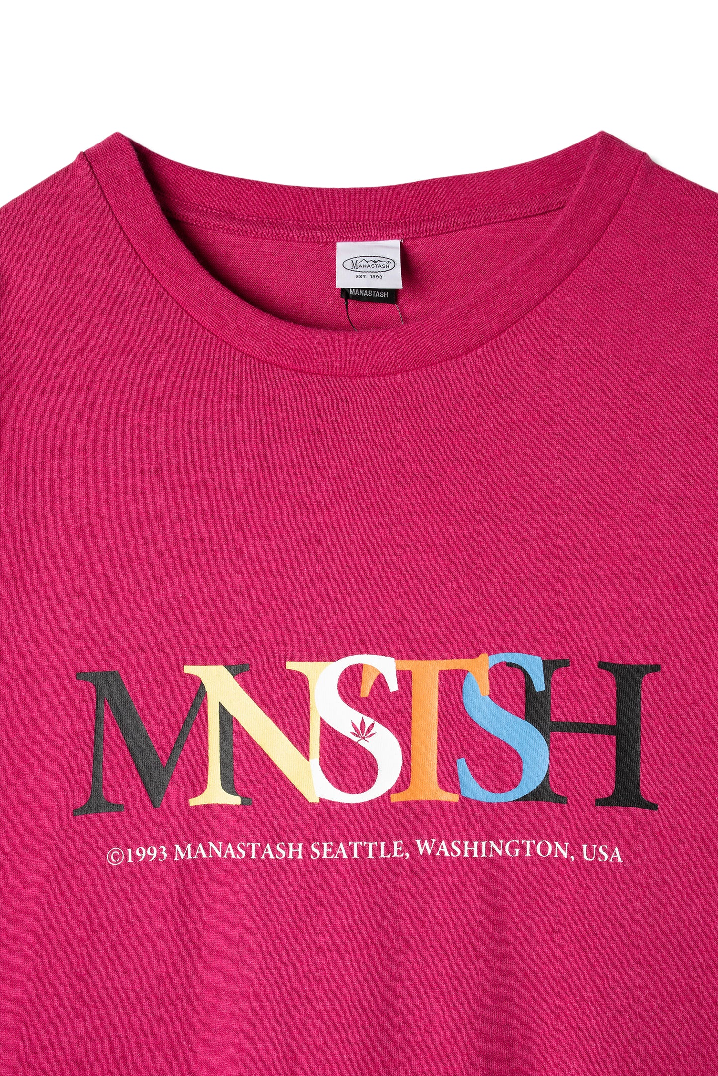Hemp Tee W/O A (Pink)