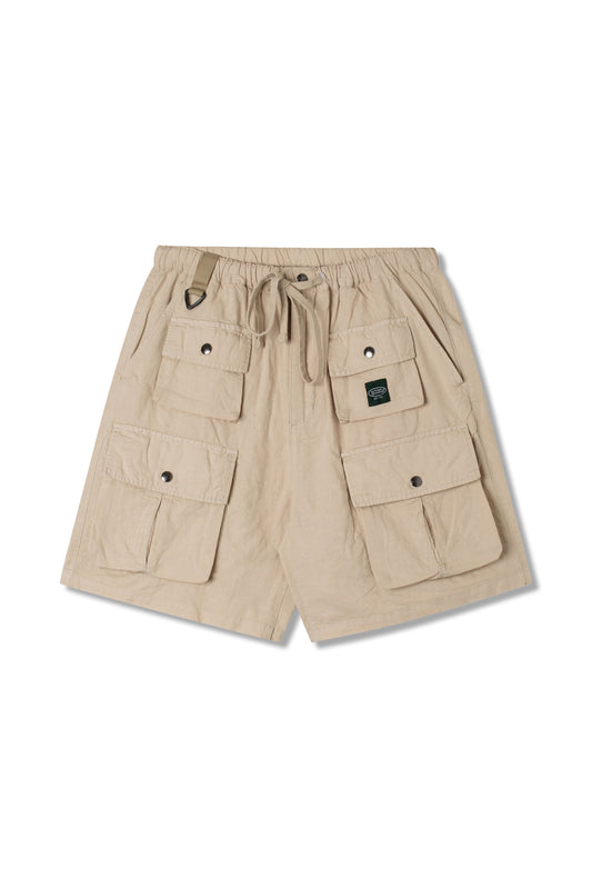 Hemp Pop Shorts (Sand)