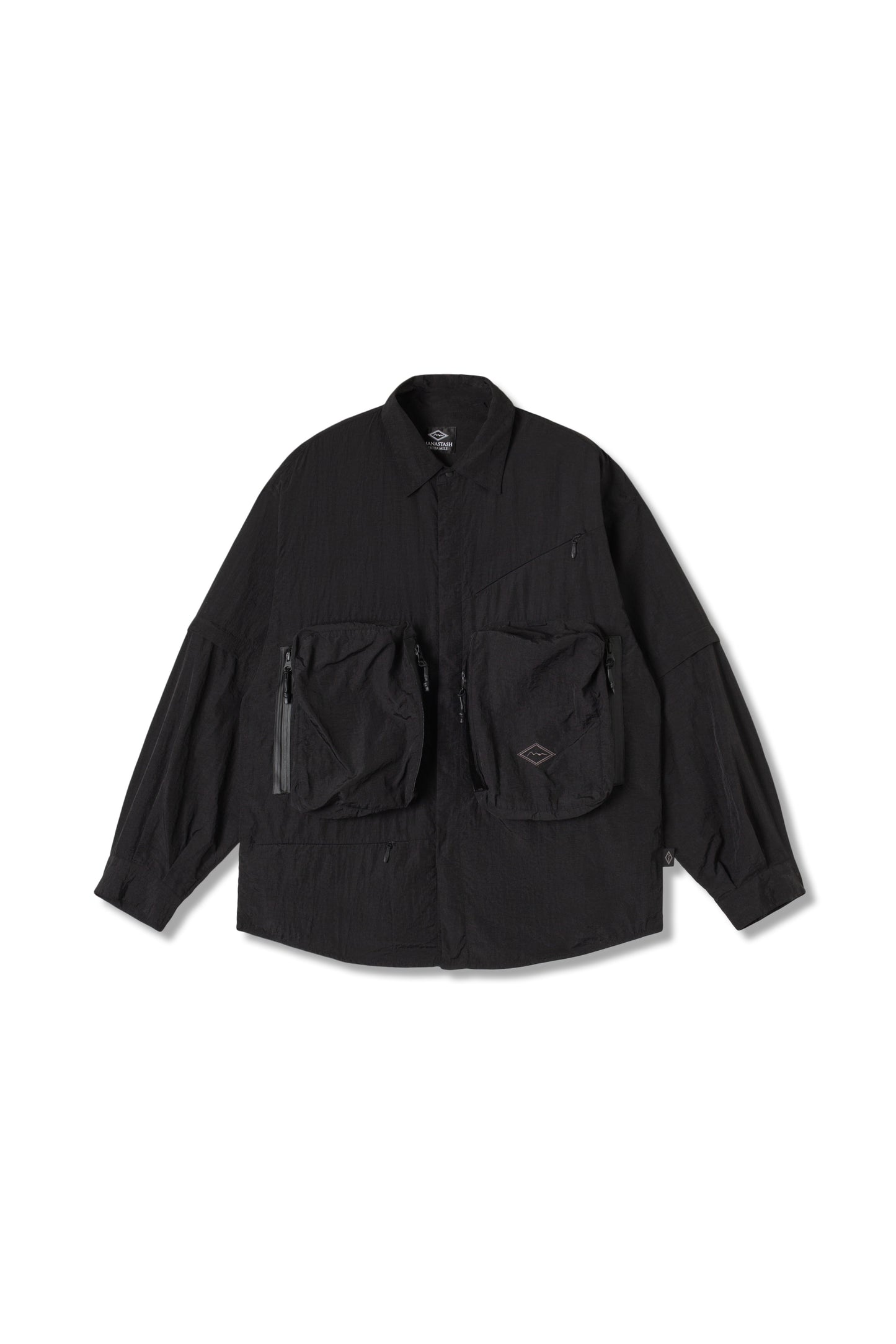 Extra Mile Cargo Pk Shirts (Black)